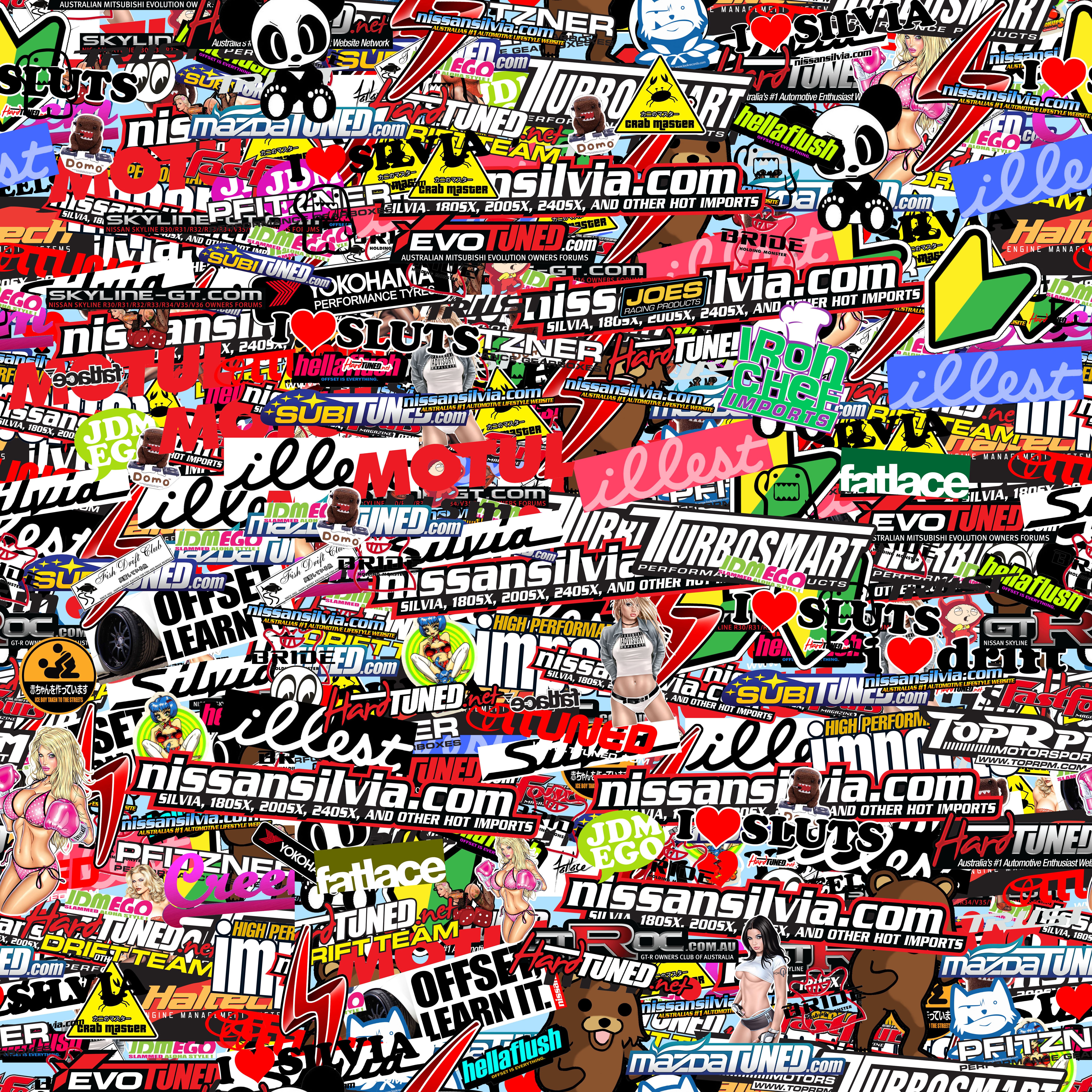 General 6024x6024 stickers colorful artwork digital art