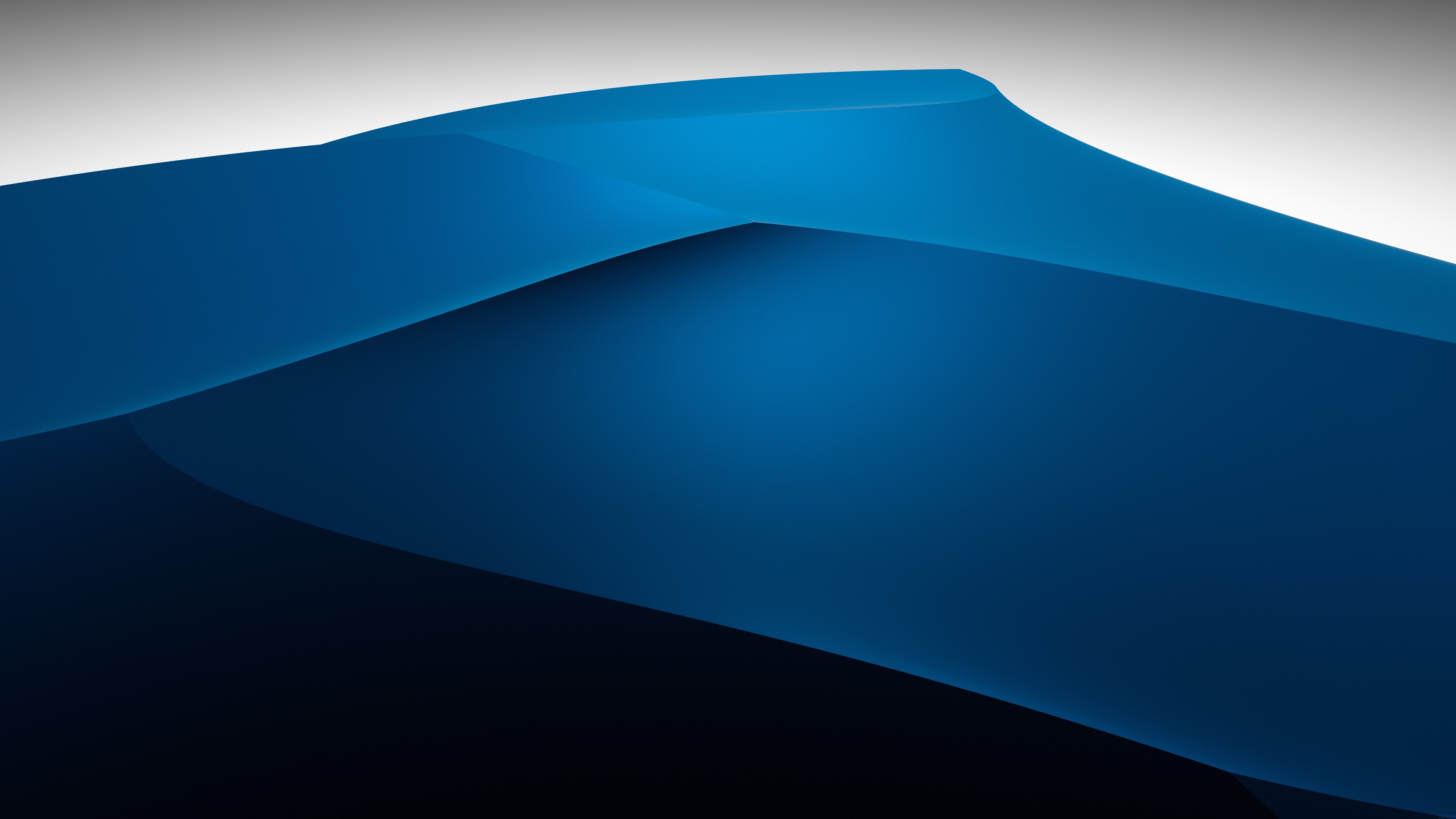General 3840x2160 abstract digital art blue dunes