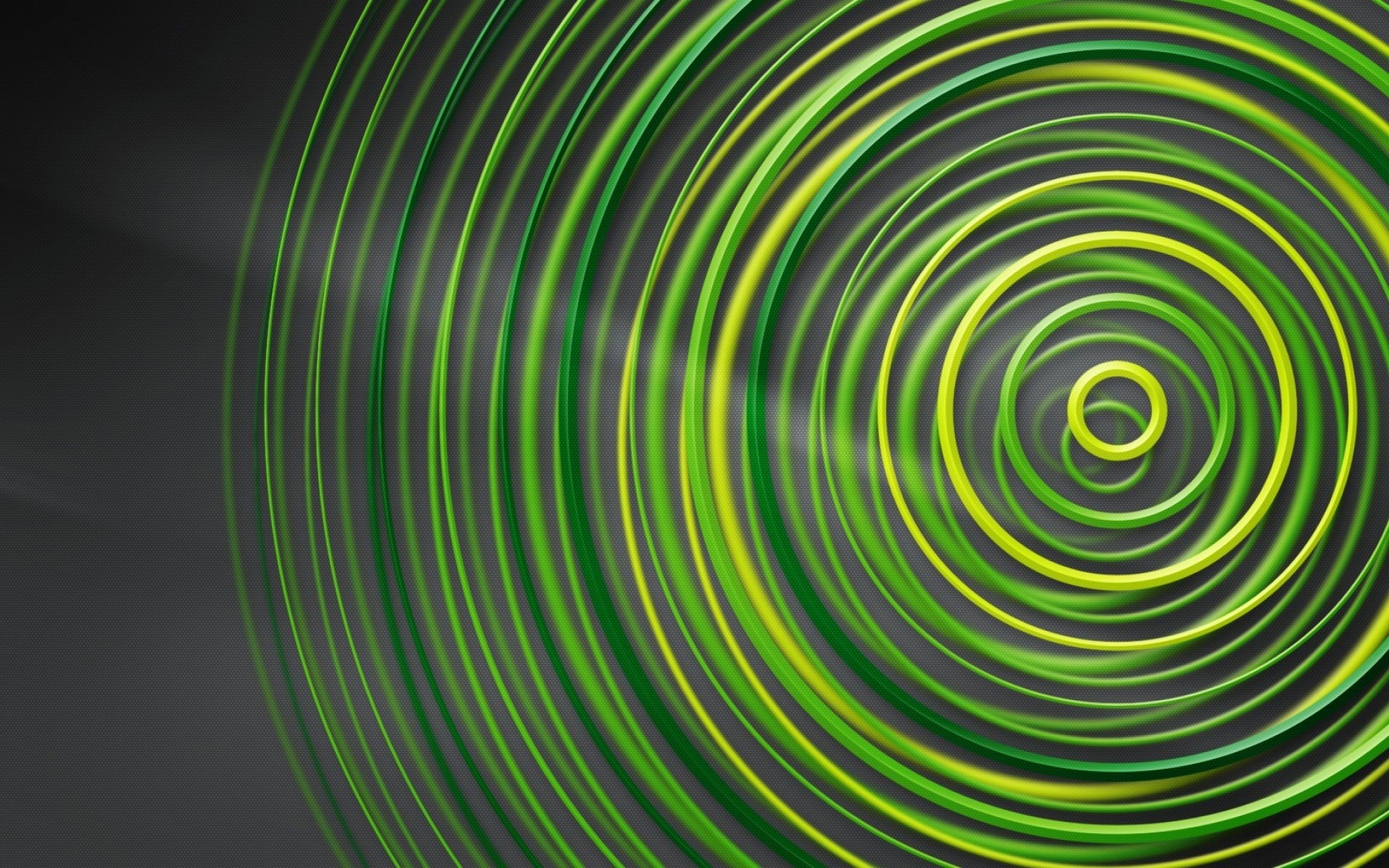 General 1920x1200 abstract digital art geometry circle simple background green artwork Xbox 360 swirls