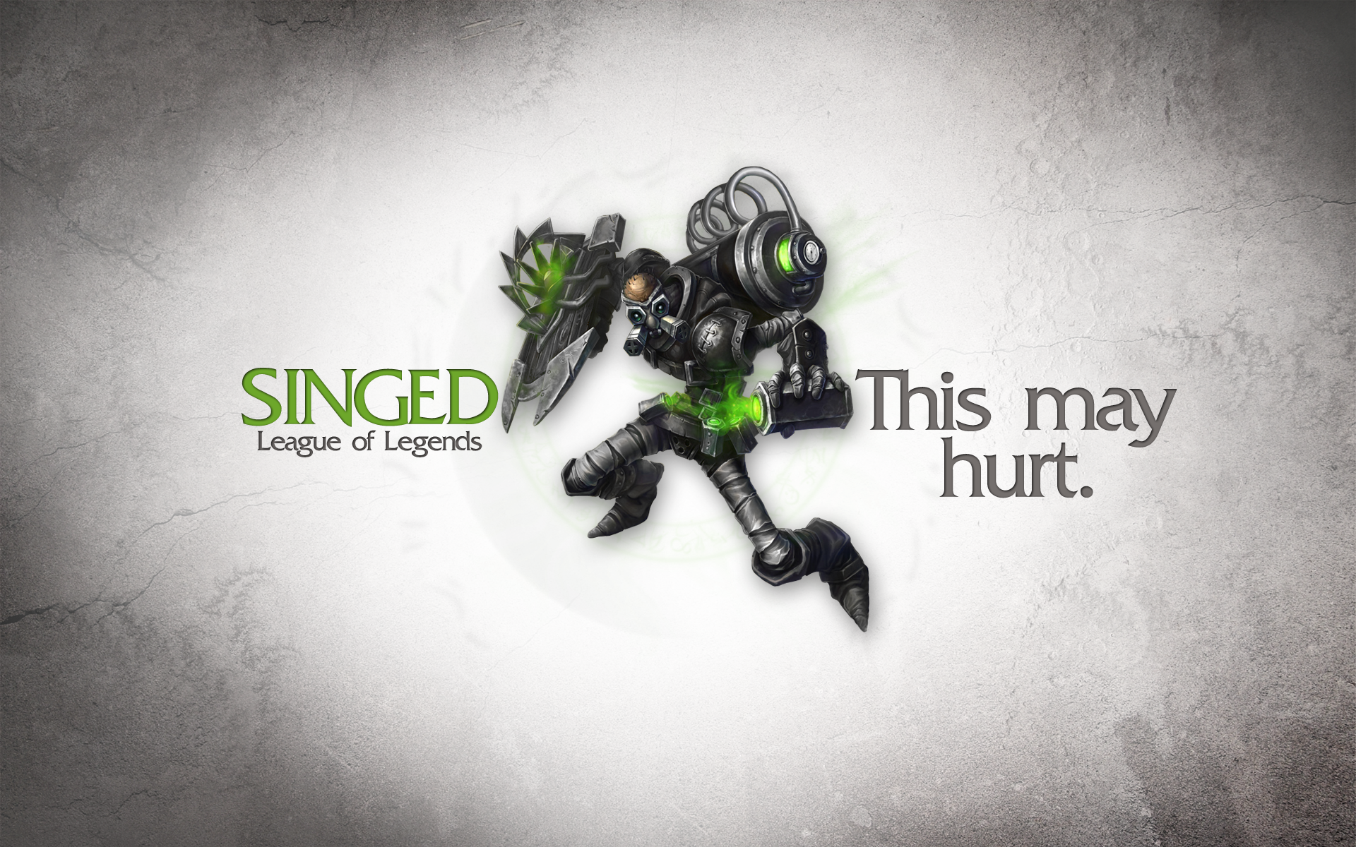 General 1920x1200 League of Legends PC gaming Singed (League of Legends) video game art simple background text digital art