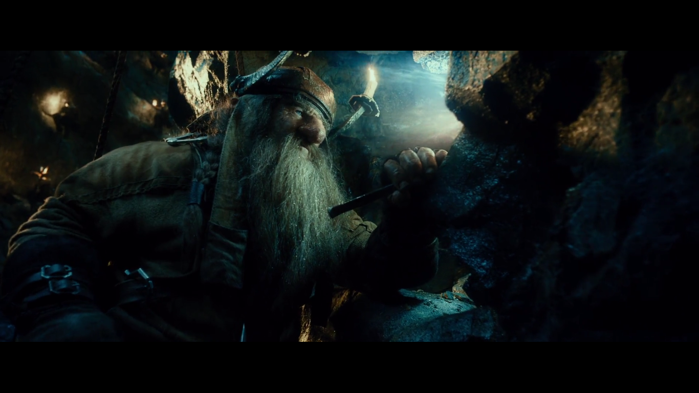General 1366x768 The Hobbit movies dwarf film stills Erebor The Hobbit: An Unexpected Journey