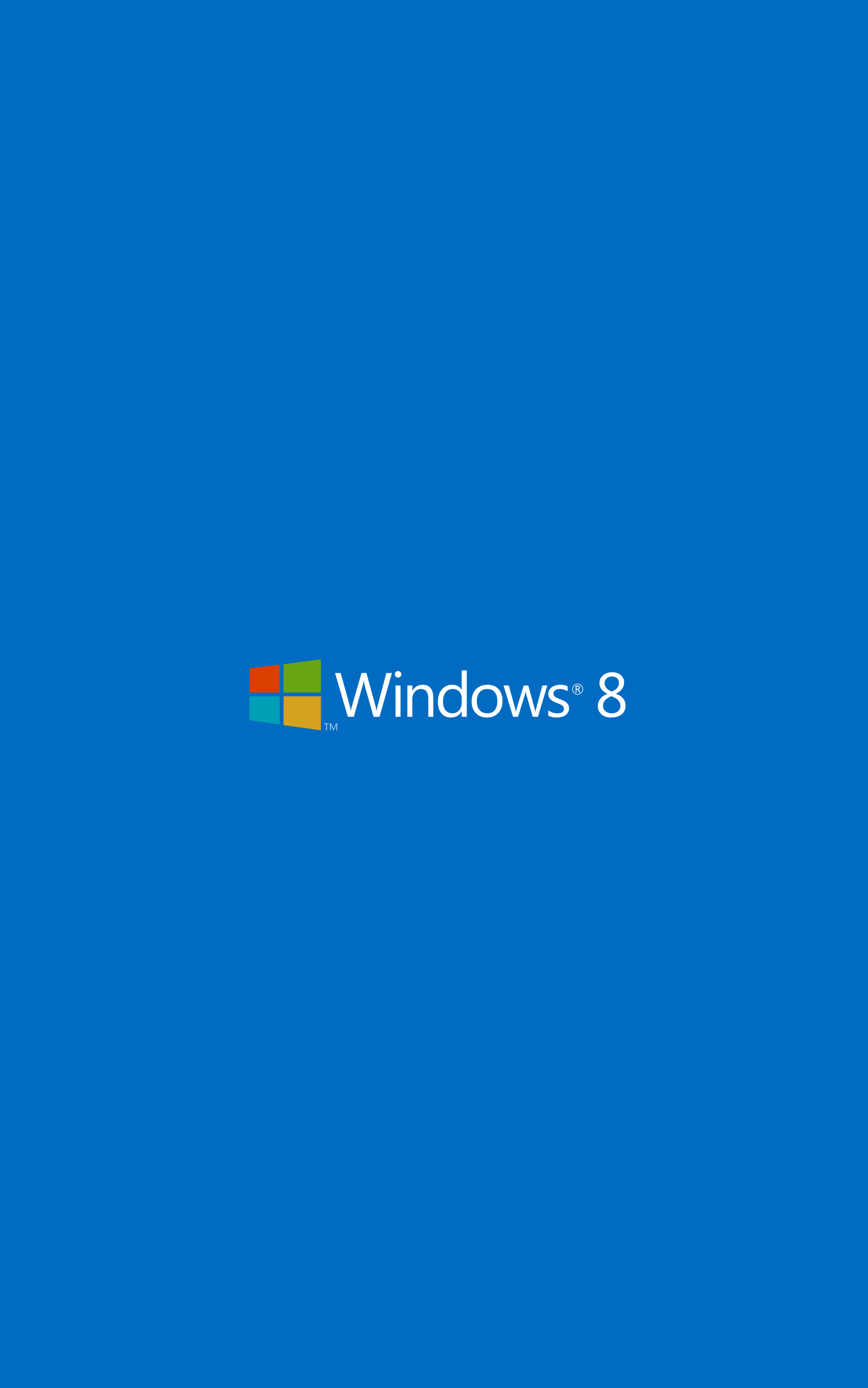 General 1600x2560 Windows 8 Microsoft Windows operating system minimalism portrait display blue background simple background logo
