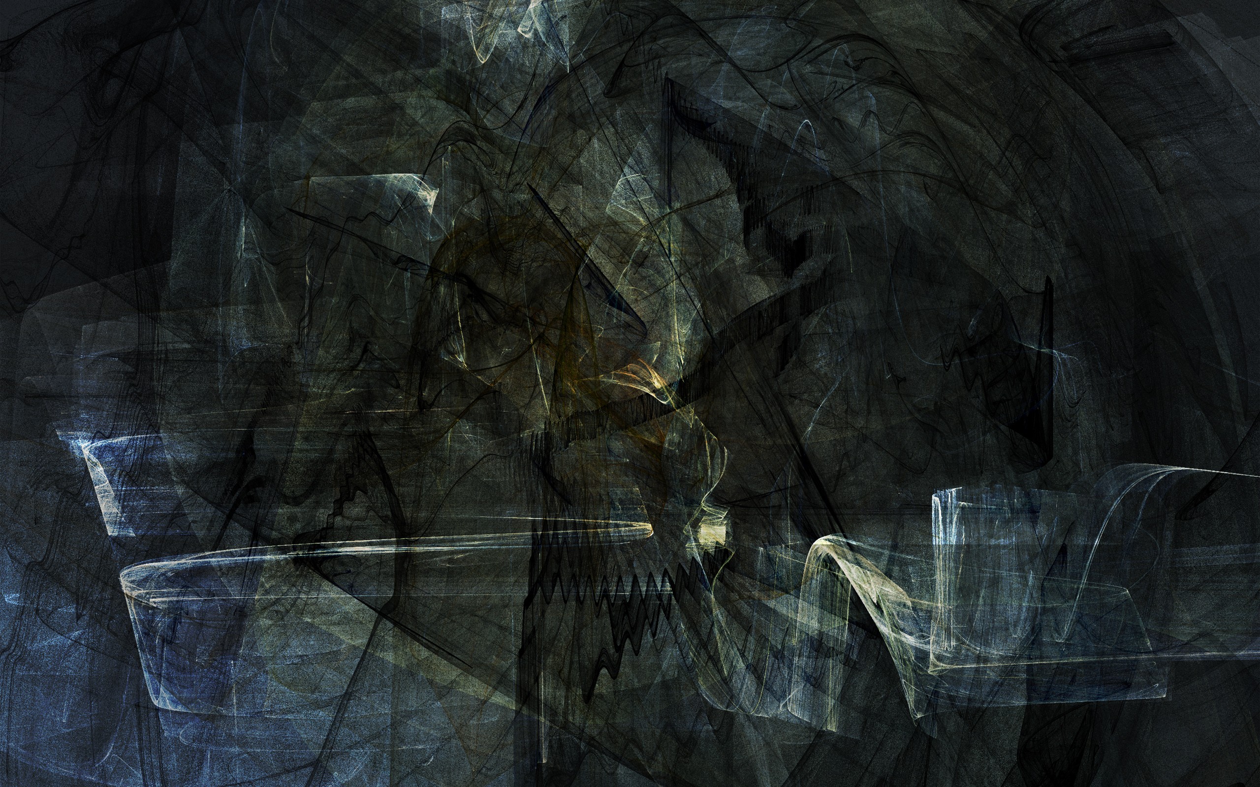 General 2560x1600 abstract artwork digital art Vladstudio black