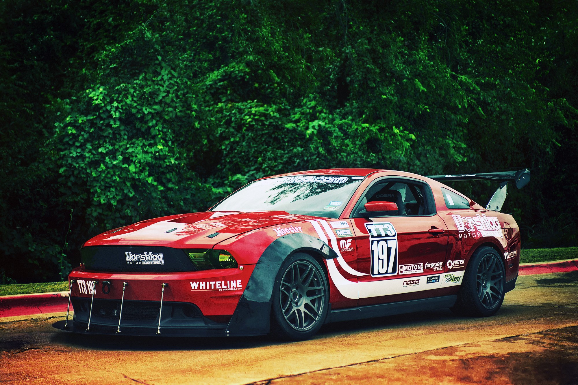 General 2000x1335 car Ford Mustang Ford numbers red cars vehicle Ford Mustang S-197 II livery