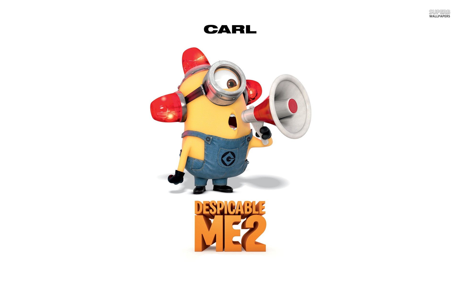 General 1920x1200 Despicable Me simple background humor Despicable Me 2 minions movies animated movies Universal Pictures