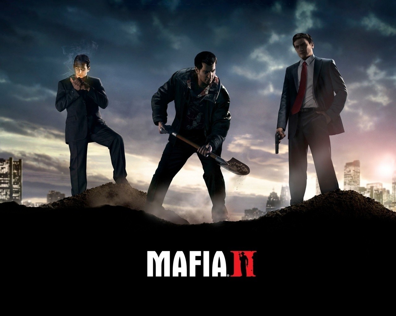 General 1280x1024 Mafia II video games Mafia PC gaming crime gangster video game men