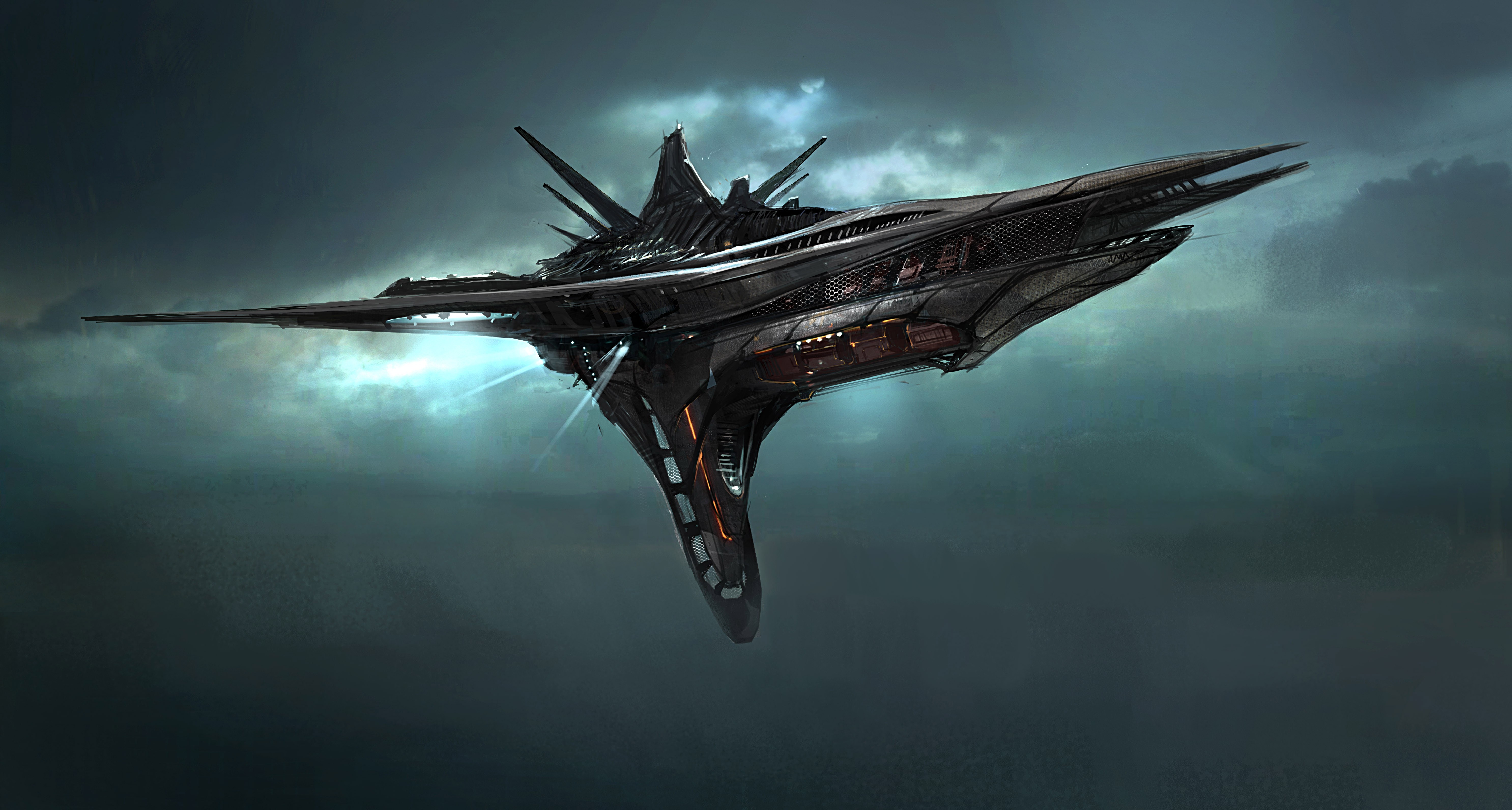 General 5943x3182 science fiction Star Citizen spaceship space video games PC gaming video game art vehicle