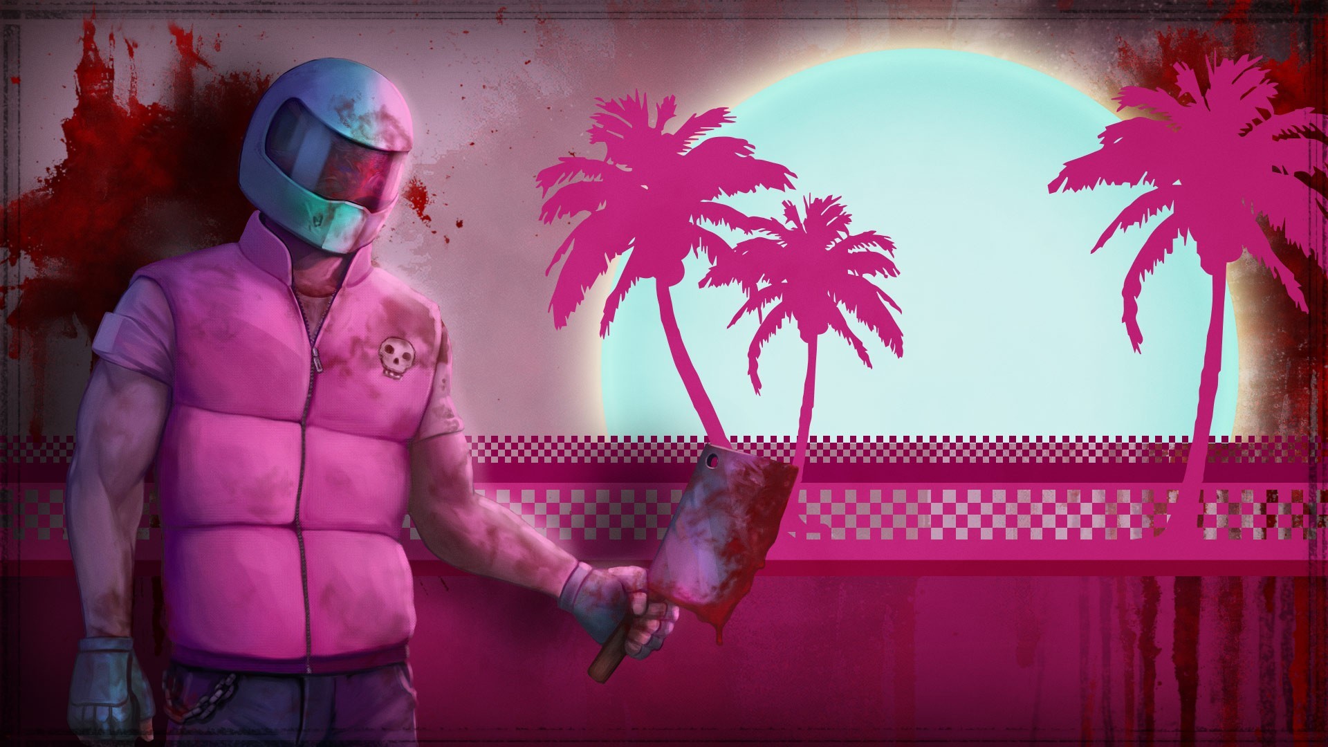General 1920x1080 Hotline Miami video games cleavers PC gaming video game art