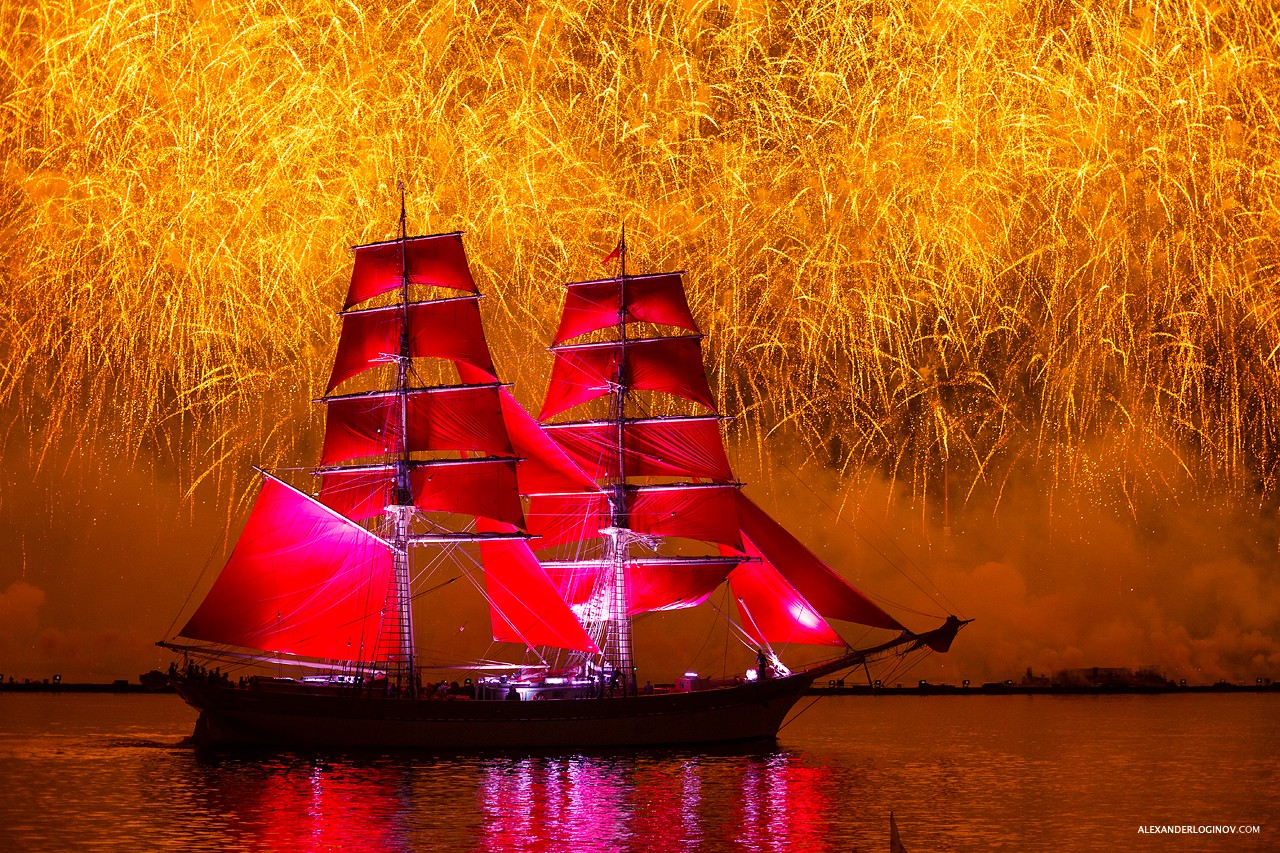 General 1280x853 sailing ship fireworks red vehicle ship rigging (ship)