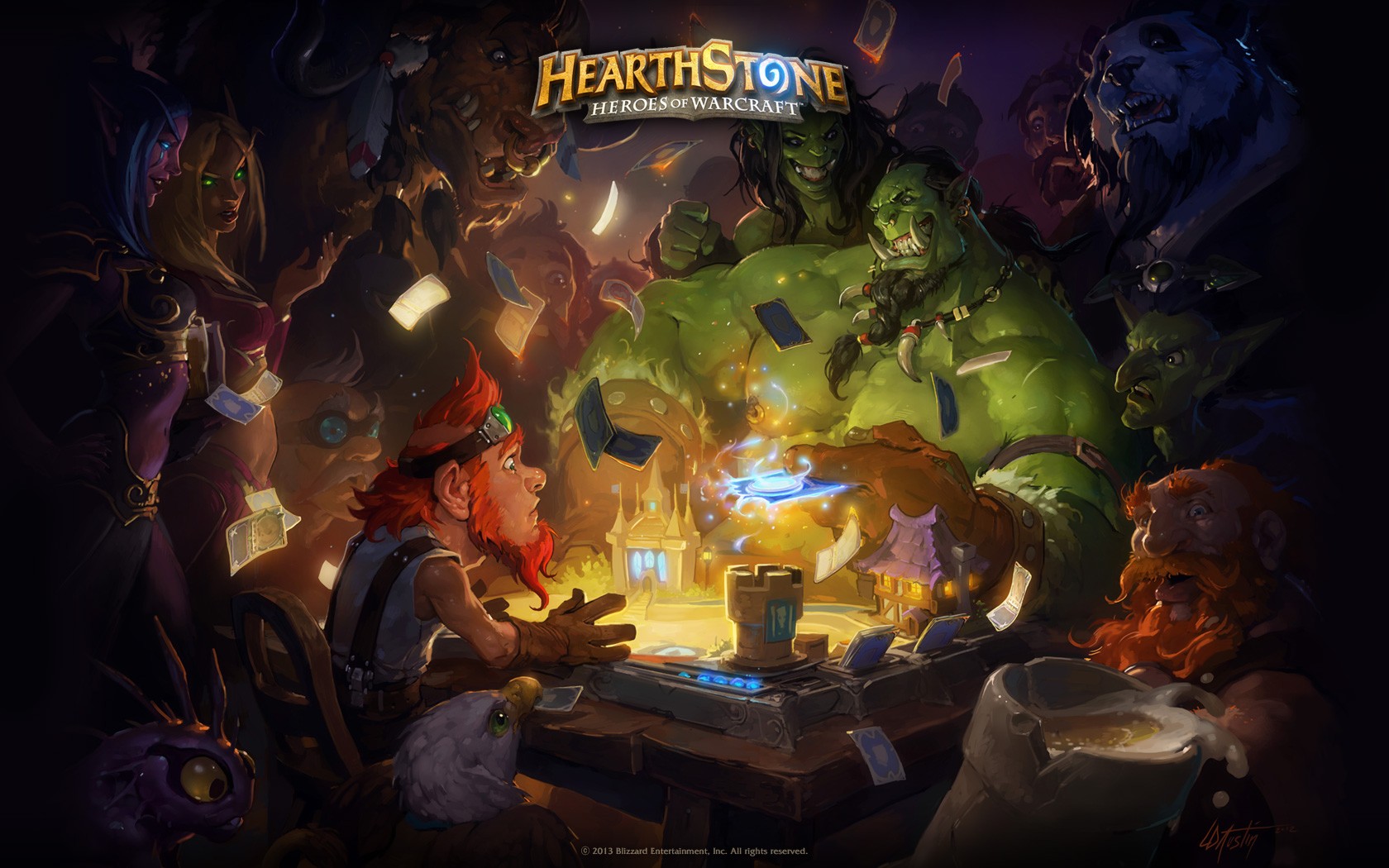 General 1680x1050 Hearthstone video games Blizzard Entertainment 2013 (Year)