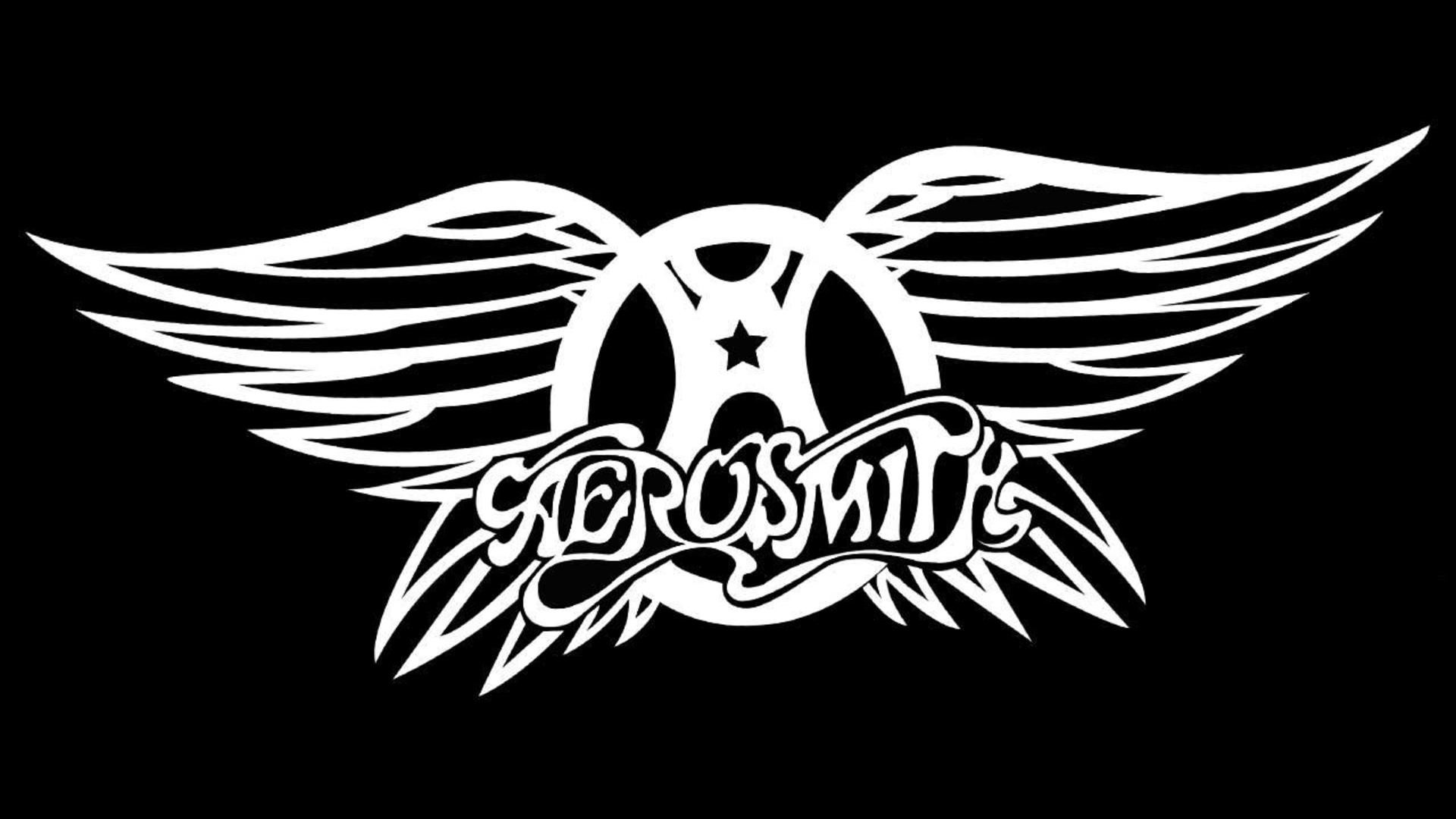 General 1920x1080 Aerosmith music logo monochrome band