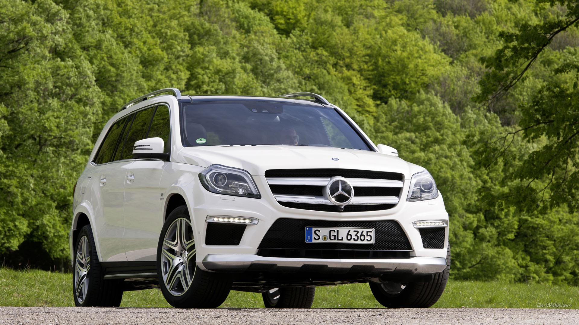 General 1920x1080 car vehicle white cars numbers Mercedes-Benz German cars SUV