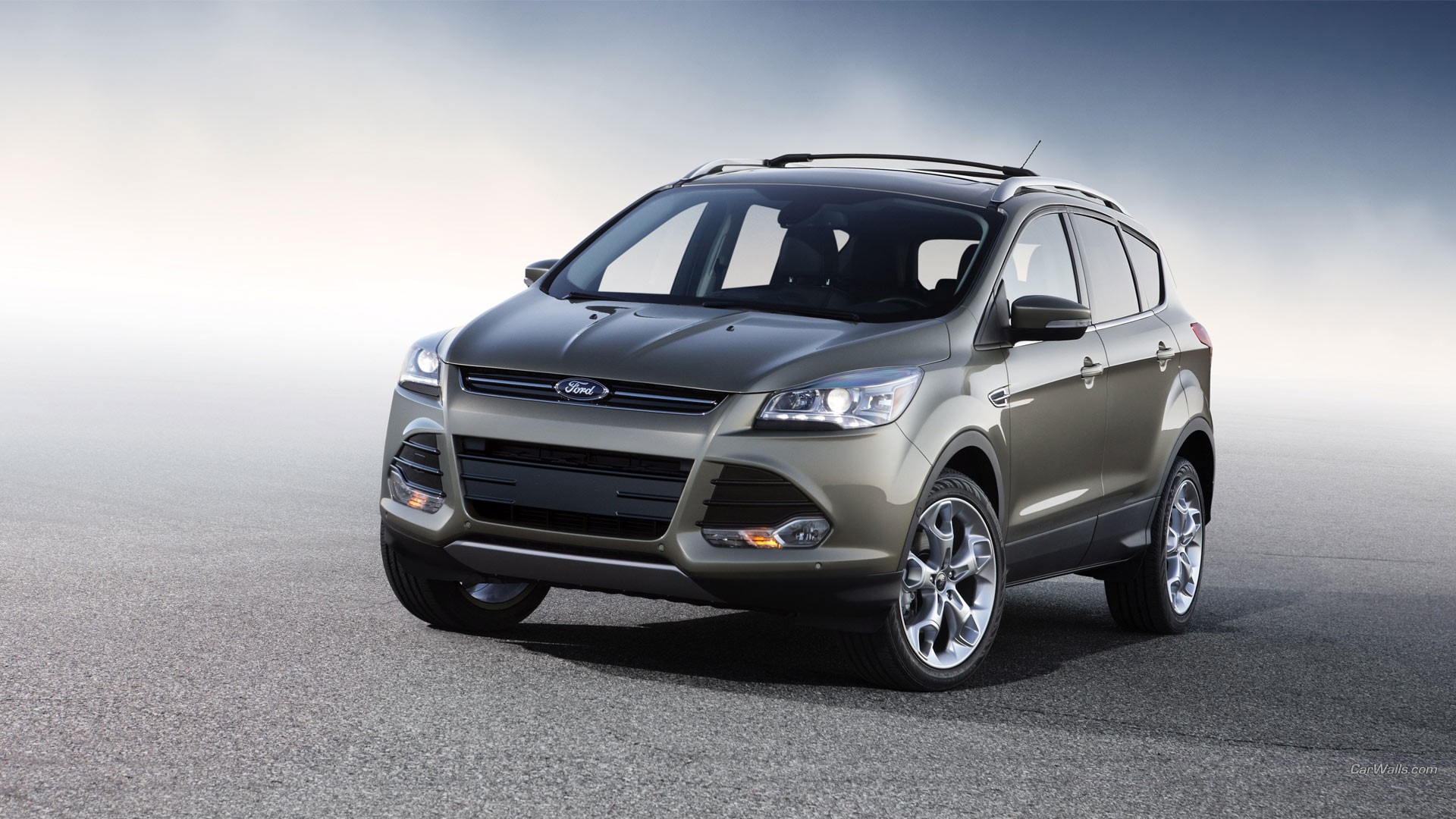 General 1920x1080 Ford Escape frontal view SUV Ford green cars vehicle American cars car