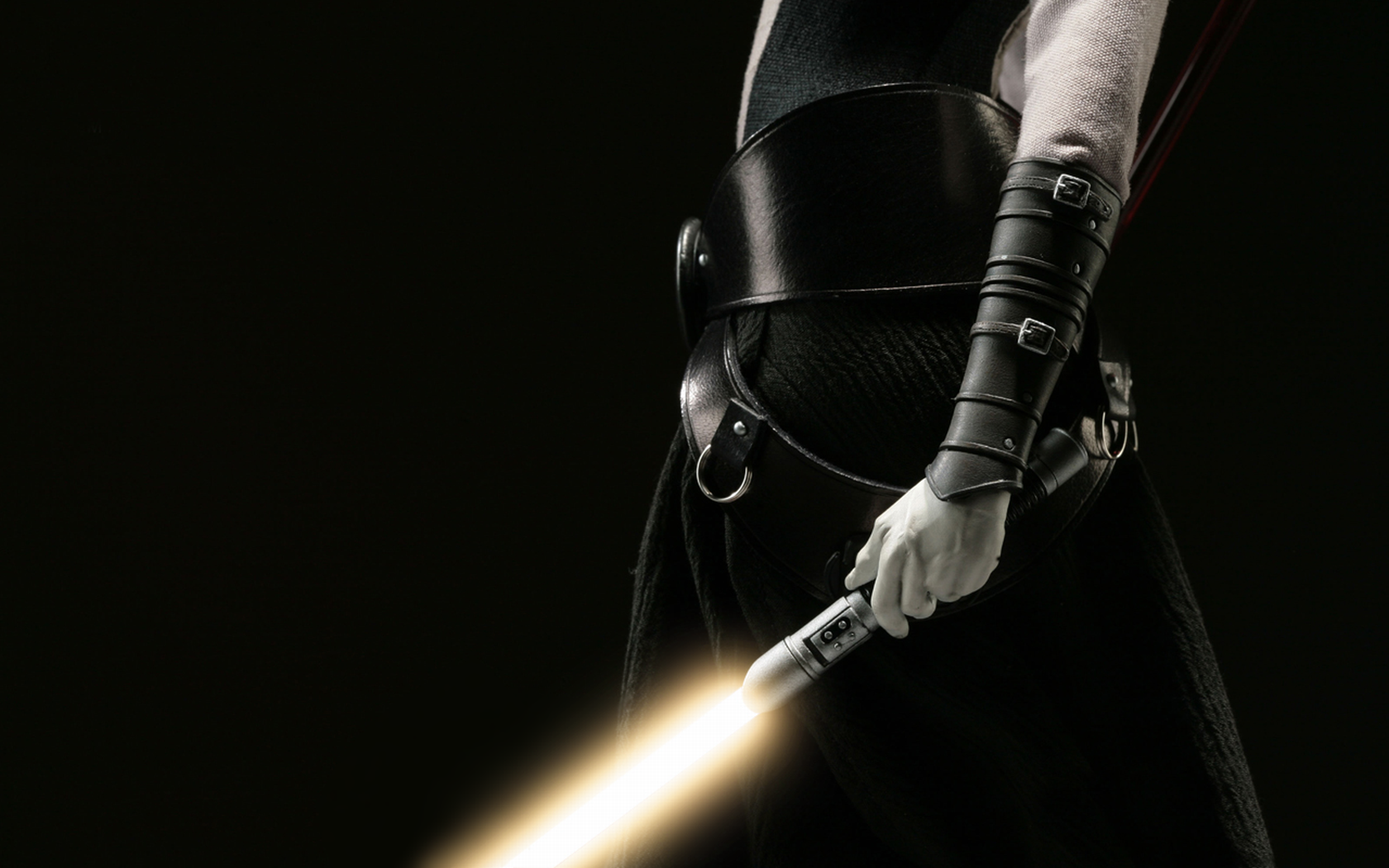 General 1680x1050 lightsaber Jedi Star Wars simple background black background science fiction