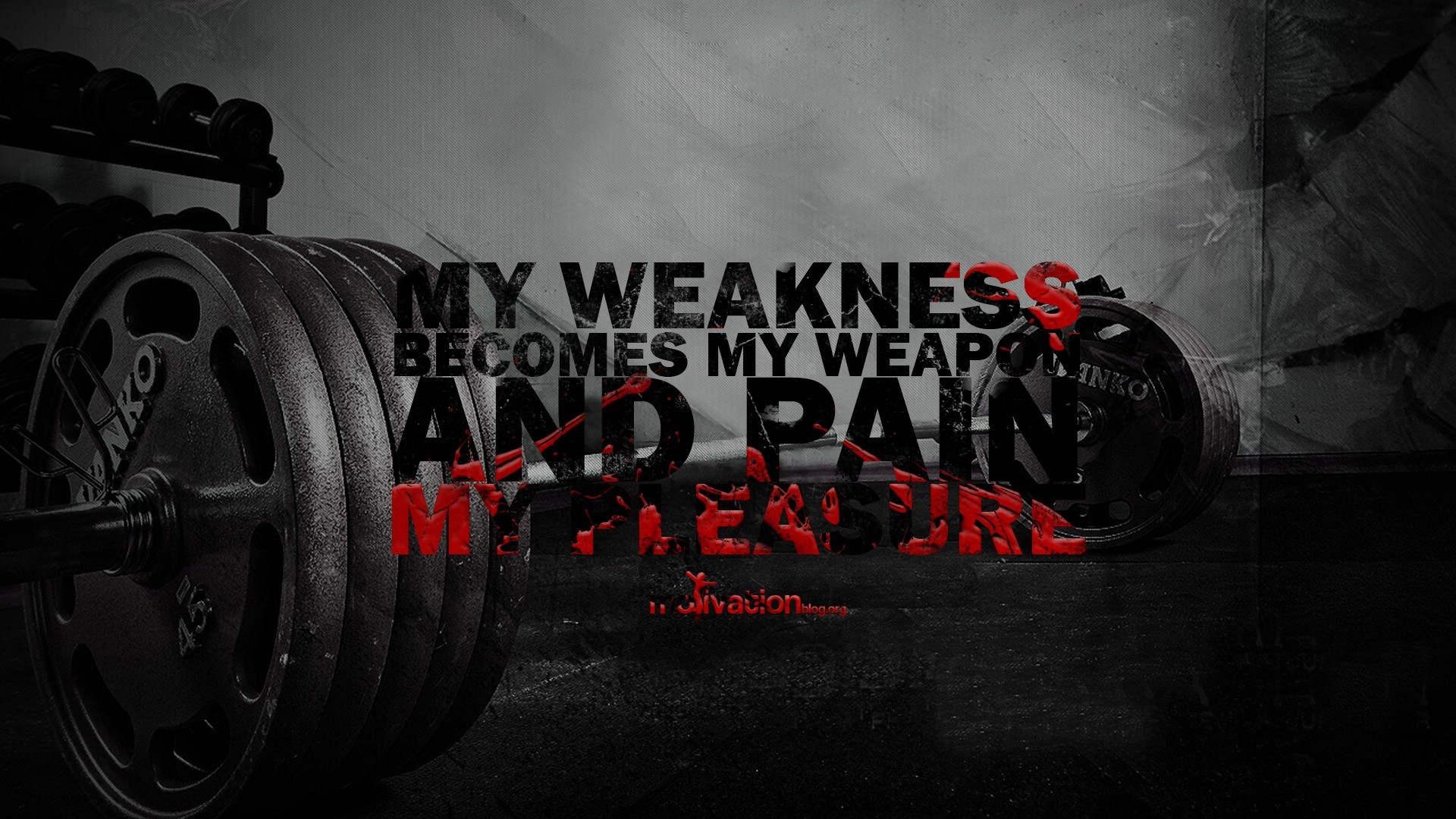 General 1920x1080 training gyms motivational typography selective coloring digital art text