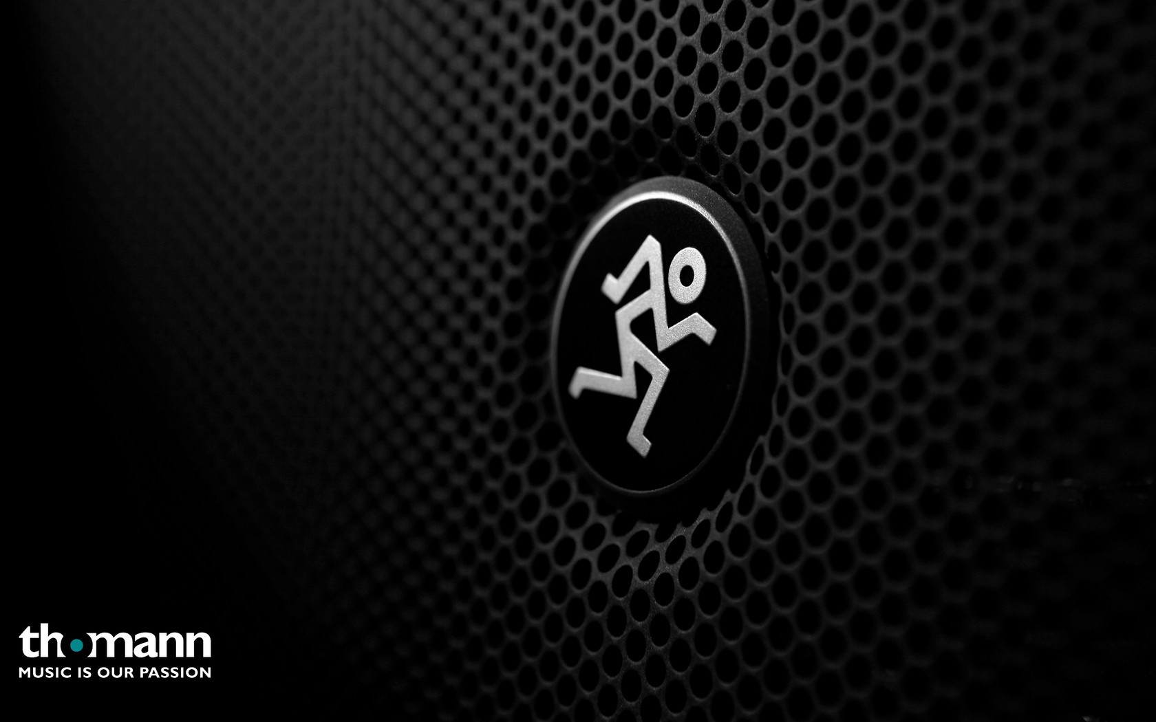 General 1680x1050 technology music speakers watermarked badge brand logo advertisements closeup