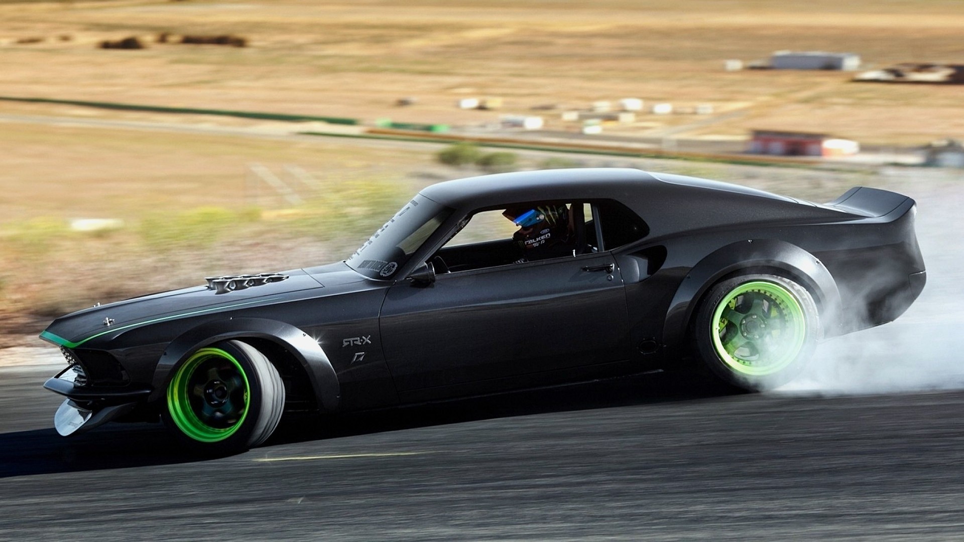 General 1920x1080 Ford Mustang drift car Ford black cars vehicle
