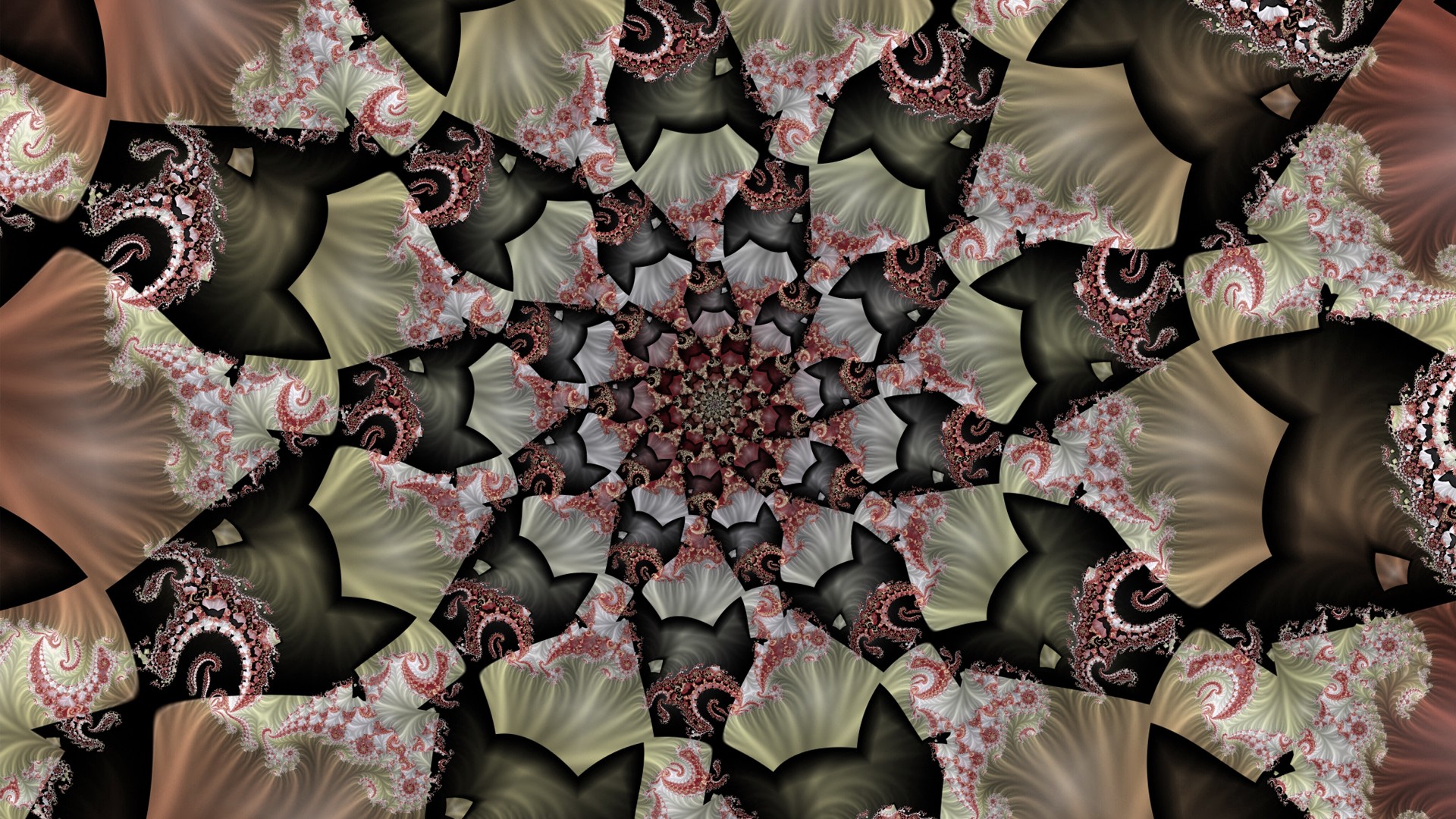 General 1920x1080 abstract digital art fractal render CGI