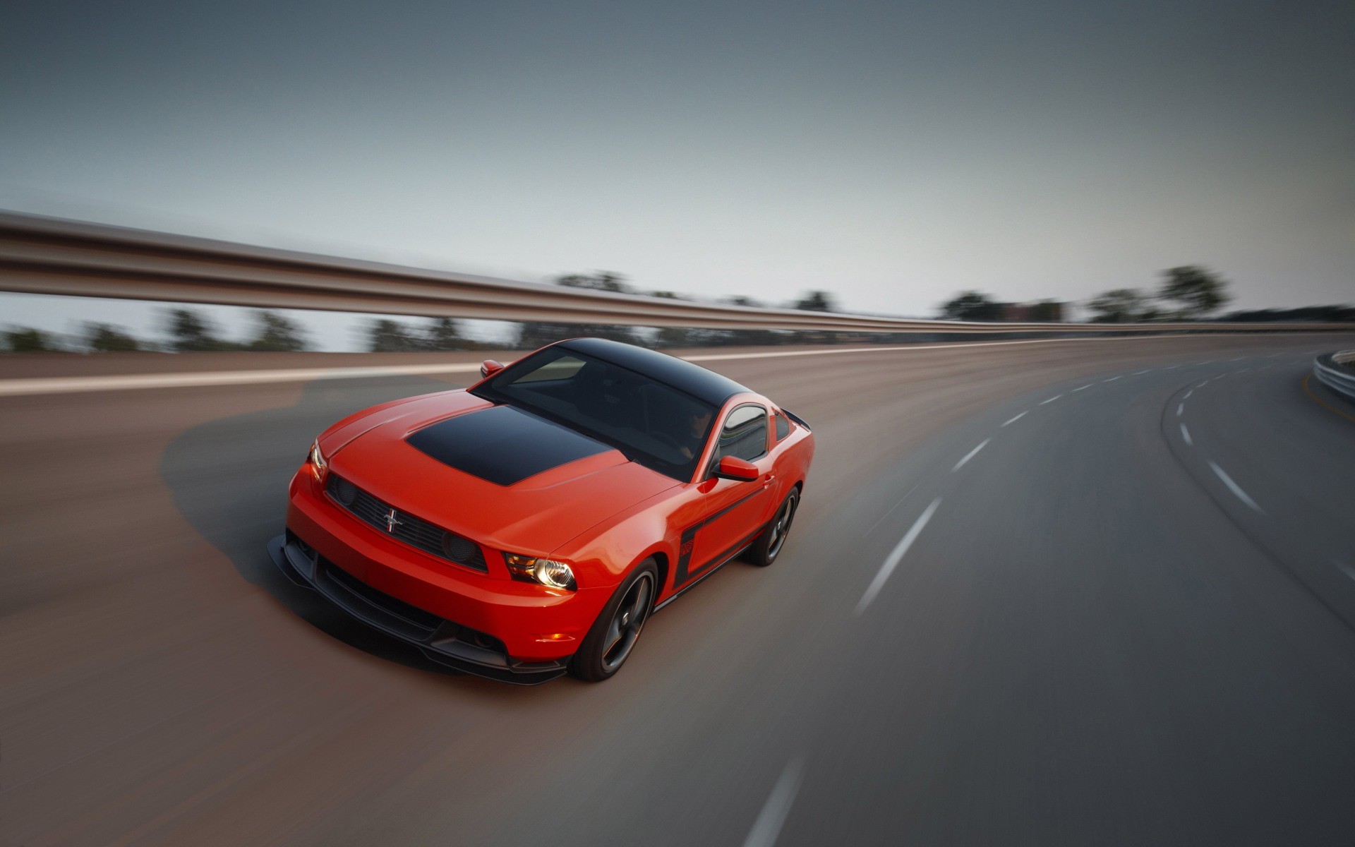 General 1920x1200 car Ford Ford Mustang red cars vehicle asphalt Ford Mustang S-197 II banked turn muscle cars American cars