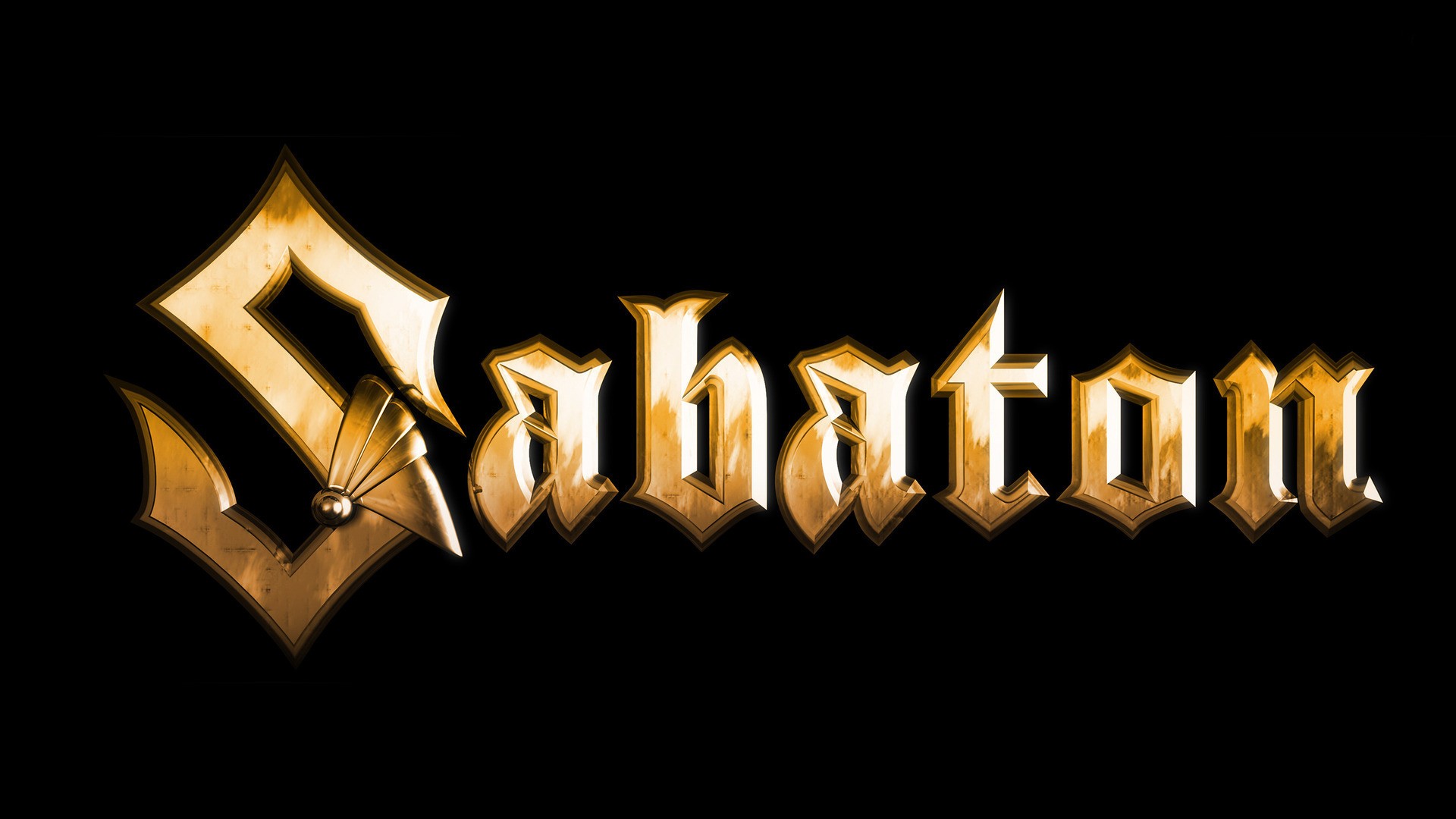 General 1920x1080 Sabaton typography simple background band logo power metal metal band Swedish music
