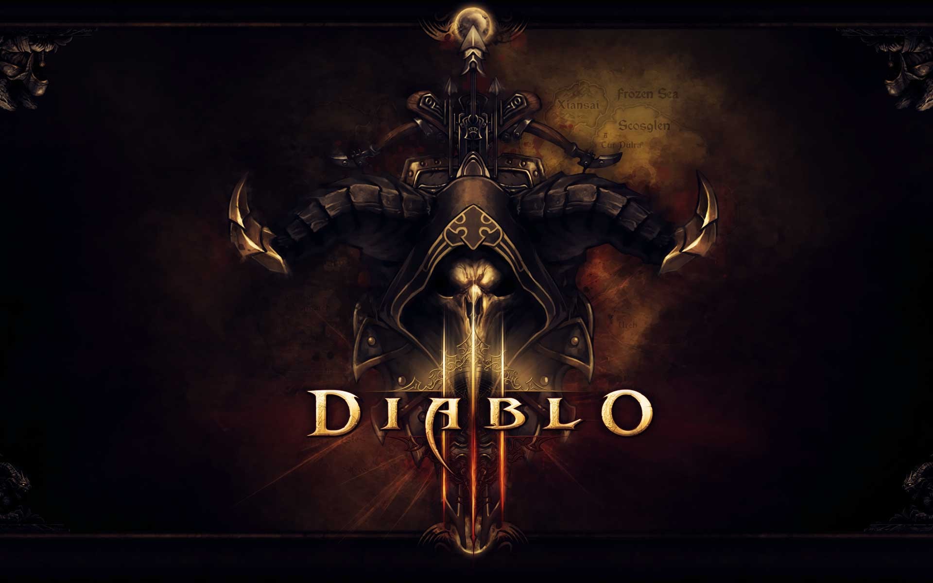General 1920x1200 Diablo III Blizzard Entertainment video games Demon Hunter (Diablo) PC gaming video game art