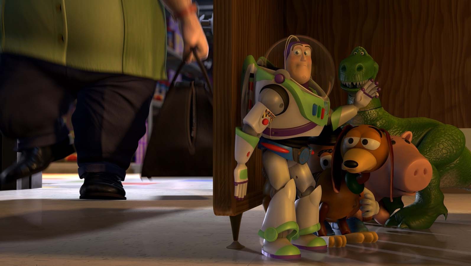 General 1594x900 Toy Story 2 Buzz Lightyear Pixar Animation Studios animated movies movies film stills