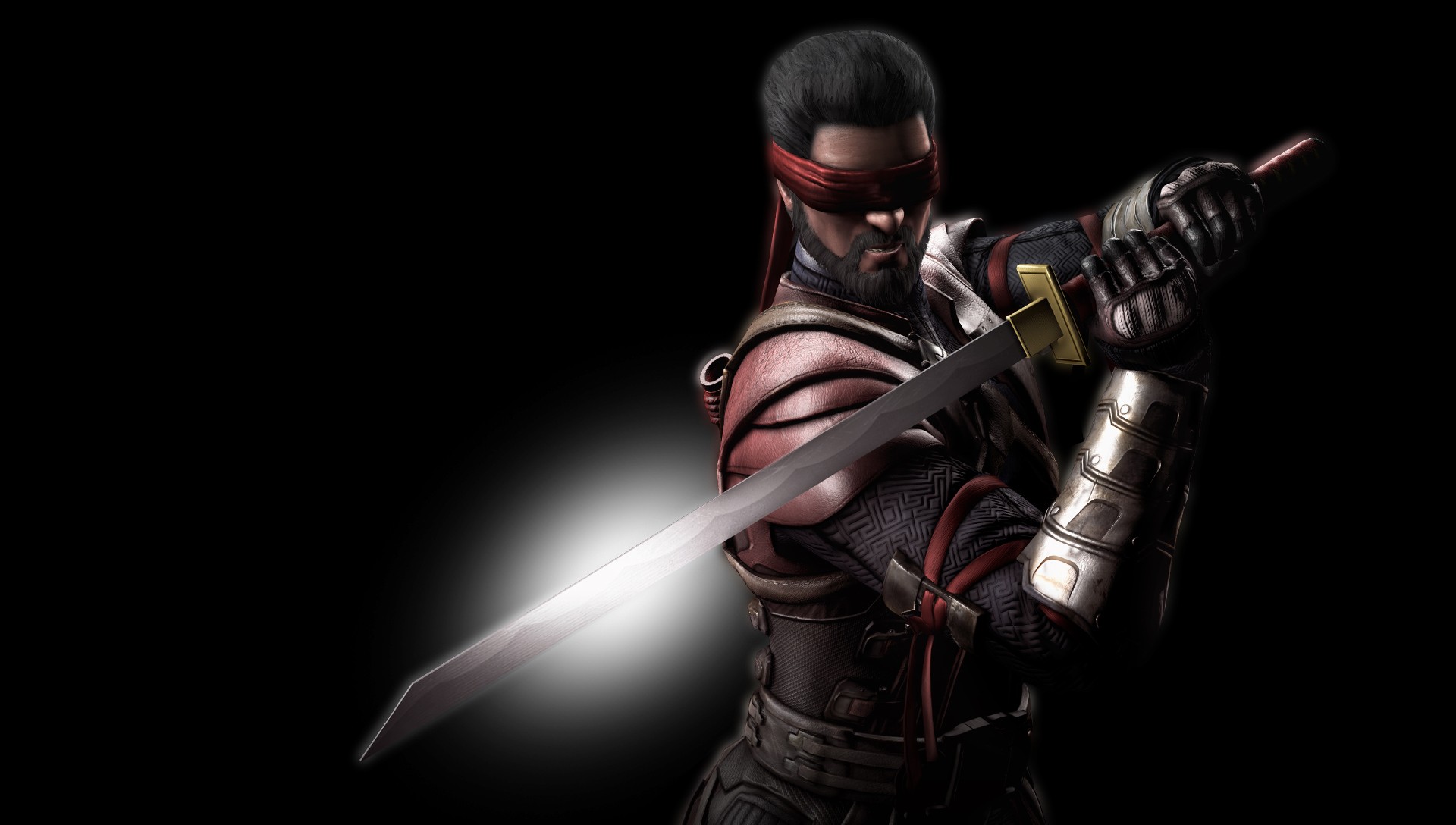 General 1920x1088 Mortal Kombat X video games video game warriors sword video game men video game characters weapon simple background black background