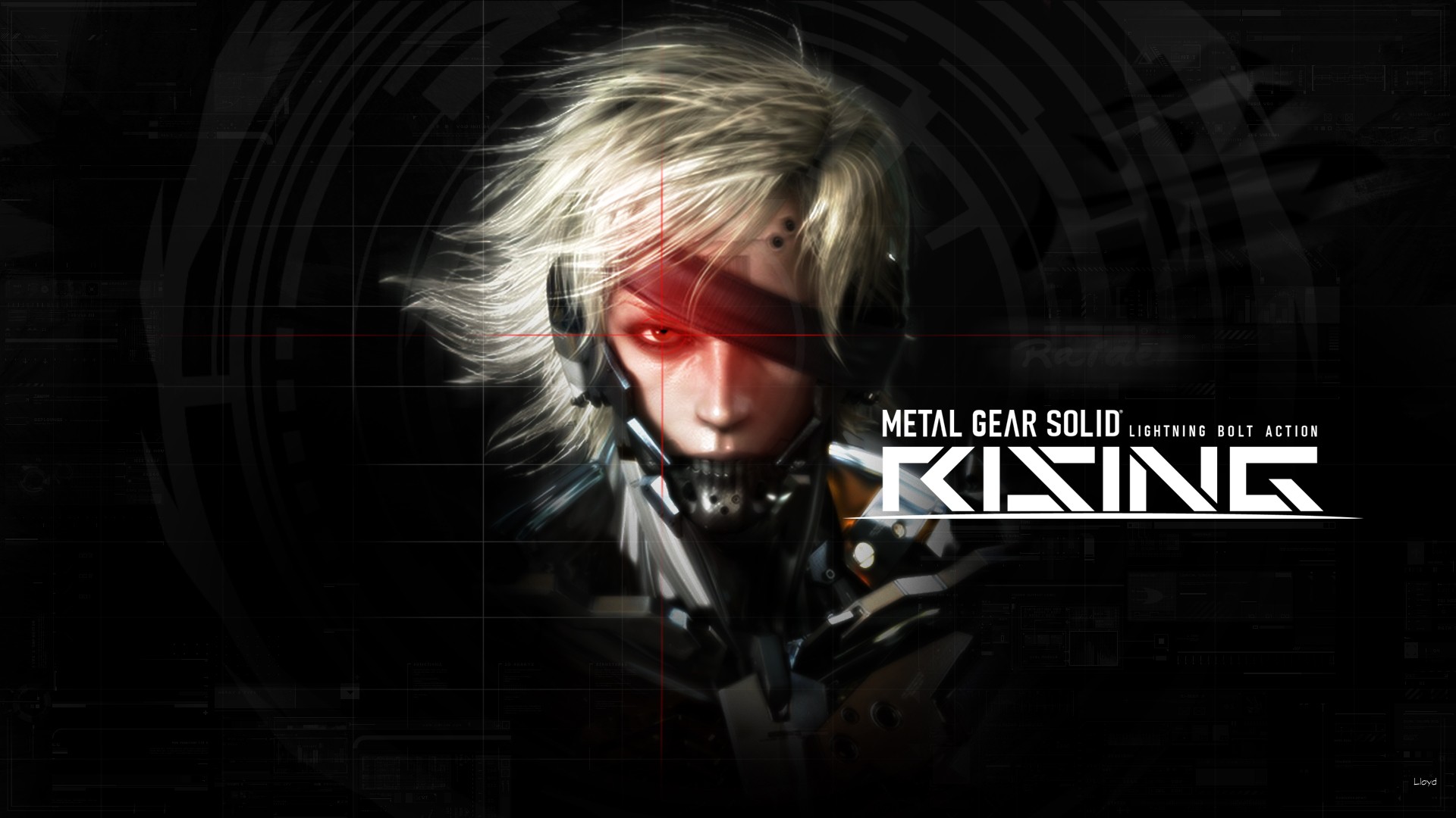 General 1920x1080 video games red eyes blonde video game art Metal Gear Solid Metal Gear Rising: Revengeance