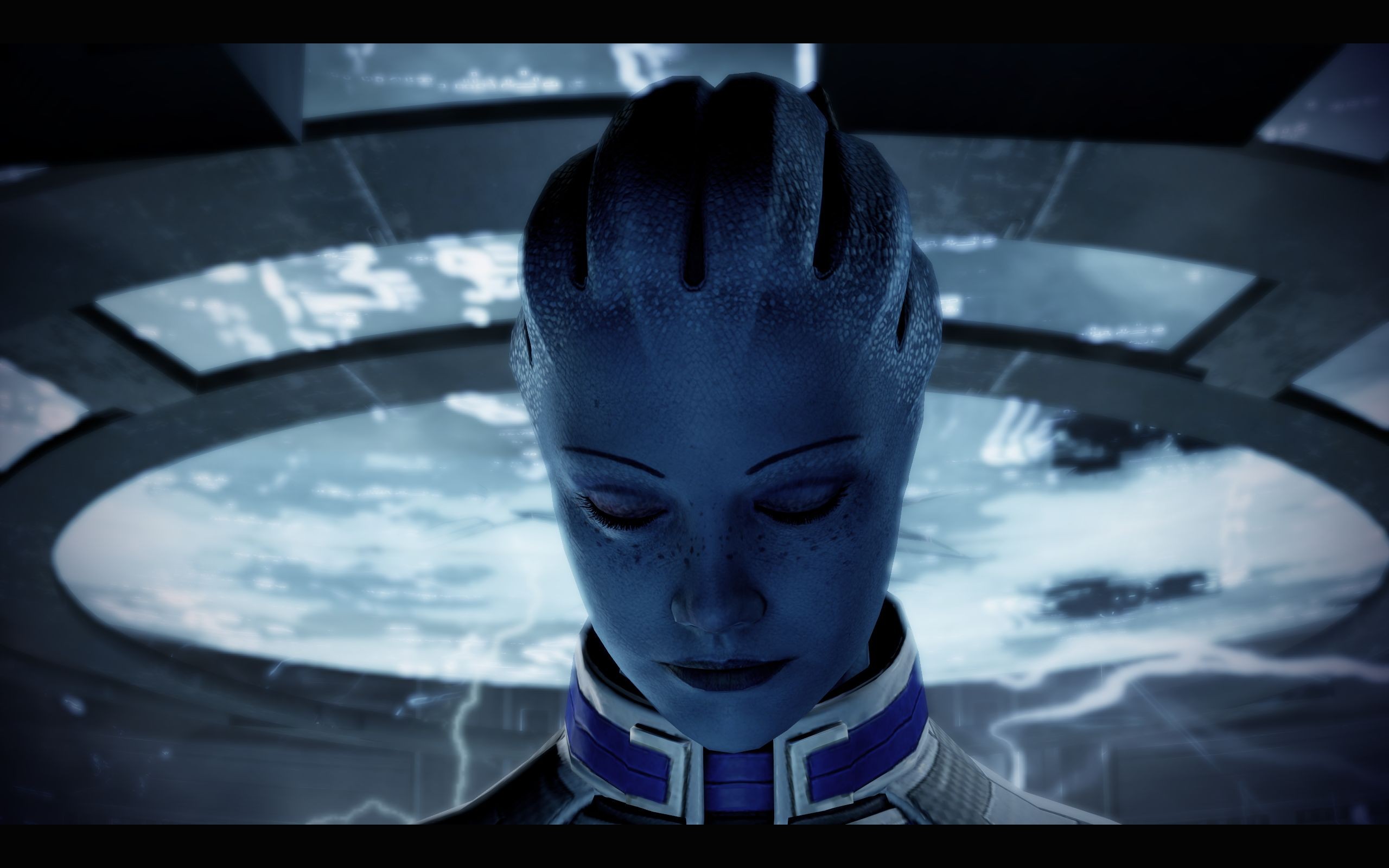 General 2560x1600 Mass Effect video games Liara T'Soni science fiction PC gaming science fiction women blue skin Asari