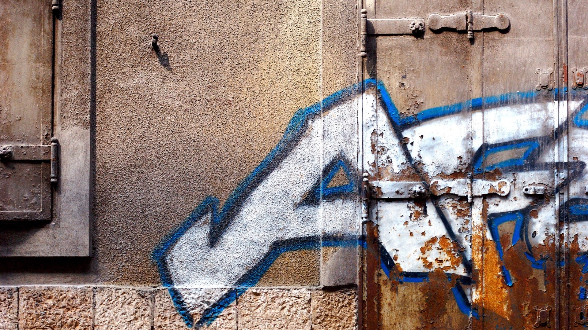 General 1920x1080 graffiti wall texture urban rust
