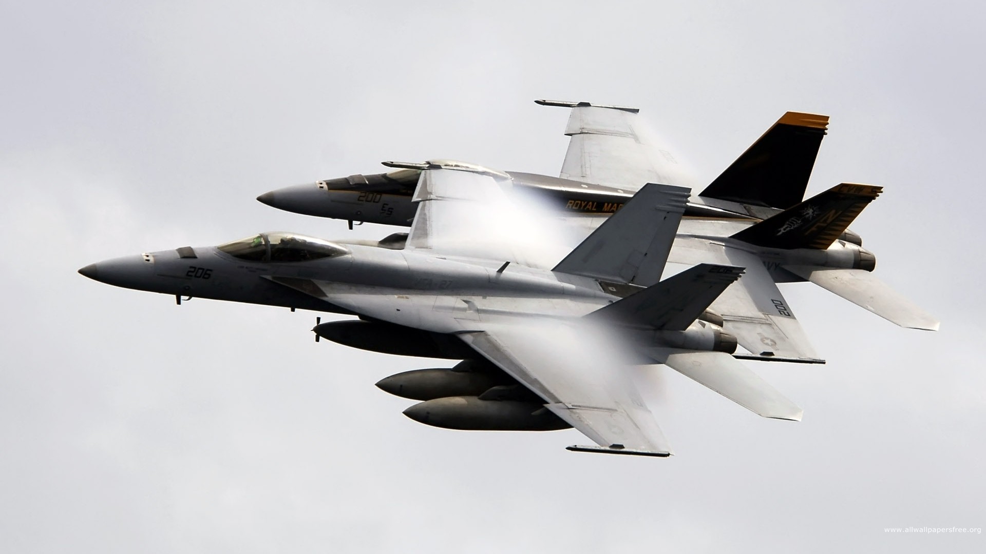 General 1920x1080 military aircraft airplane sky jets military aircraft McDonnell Douglas F/A-18 Hornet military vehicle vehicle American aircraft