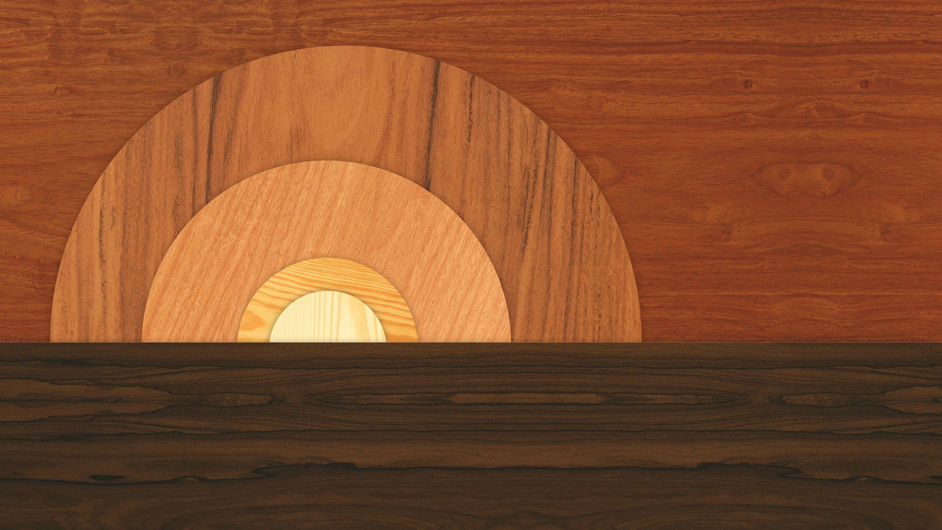 General 1920x1080 digital art wood brown sunset wooden surface