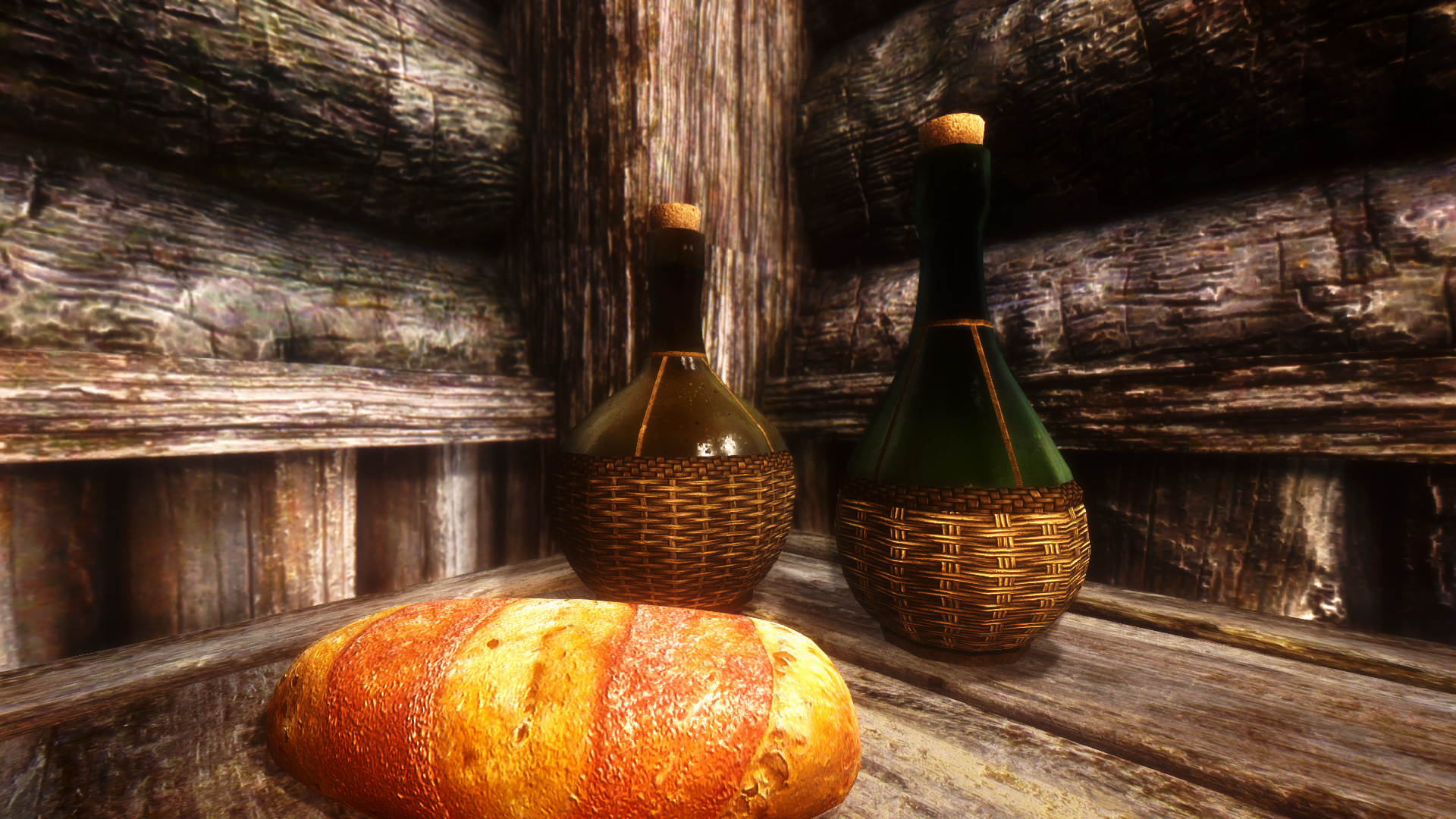 General 1920x1080 The Elder Scrolls V: Skyrim video games bread PC gaming RPG screen shot