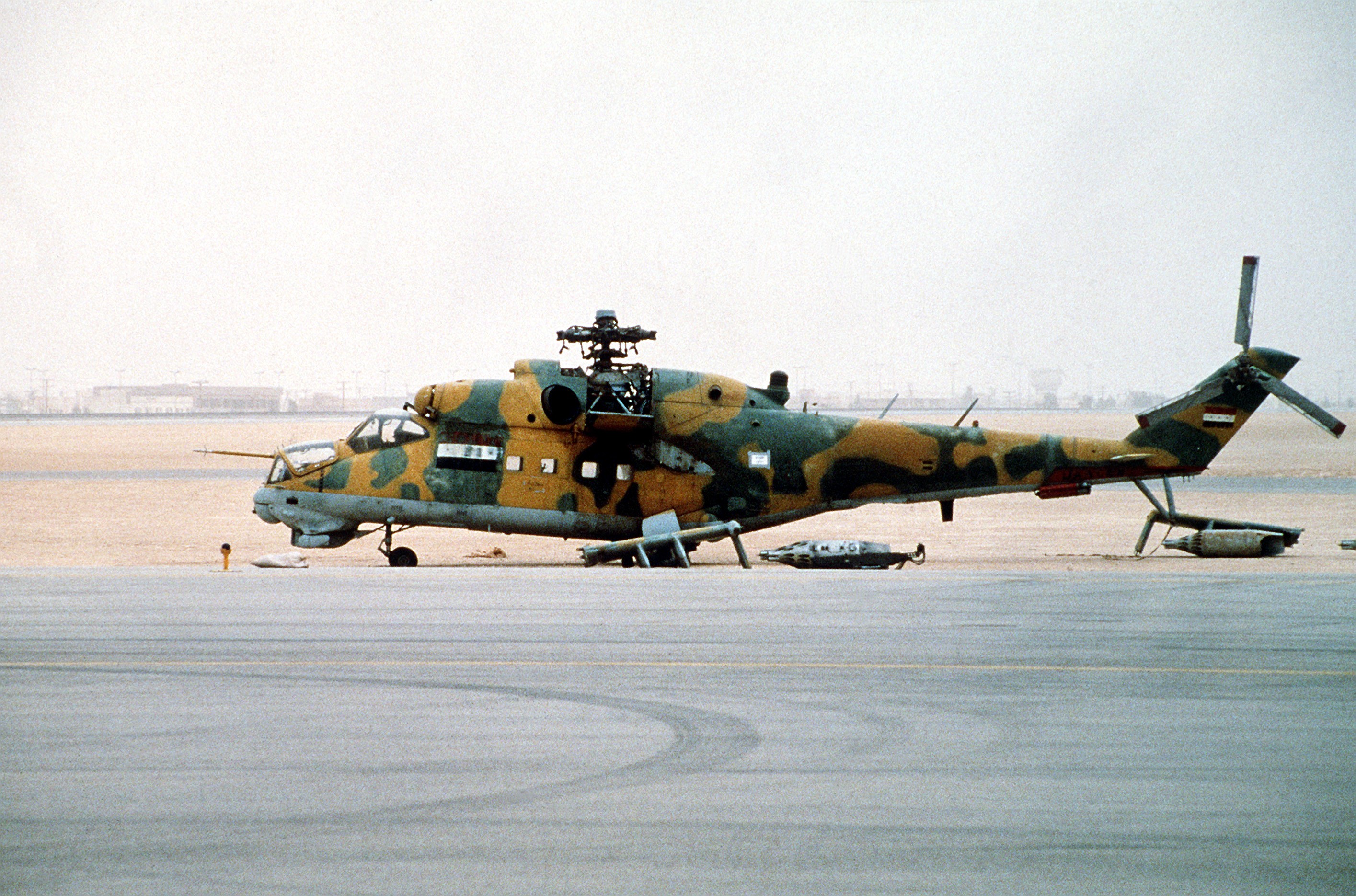 General 2830x1870 Mil Mi-24 helicopters military attack helicopters vehicle military vehicle aircraft military aircraft Operation Desert Storm 1991 (Year) Mil Helicopters Russian/Soviet aircraft