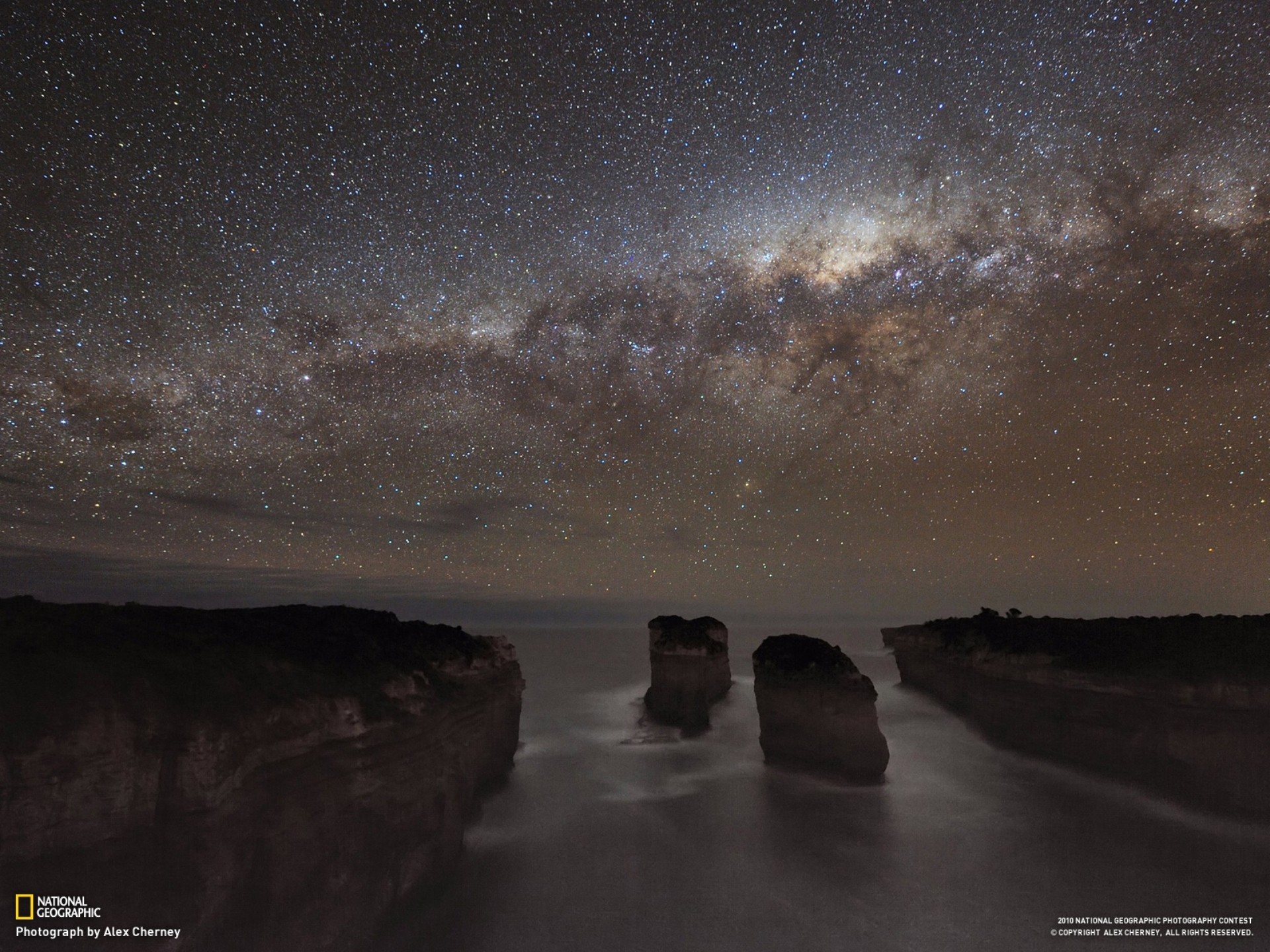 General 1920x1440 Milky Way space skyscape stars sky National Geographic 2010 (Year)