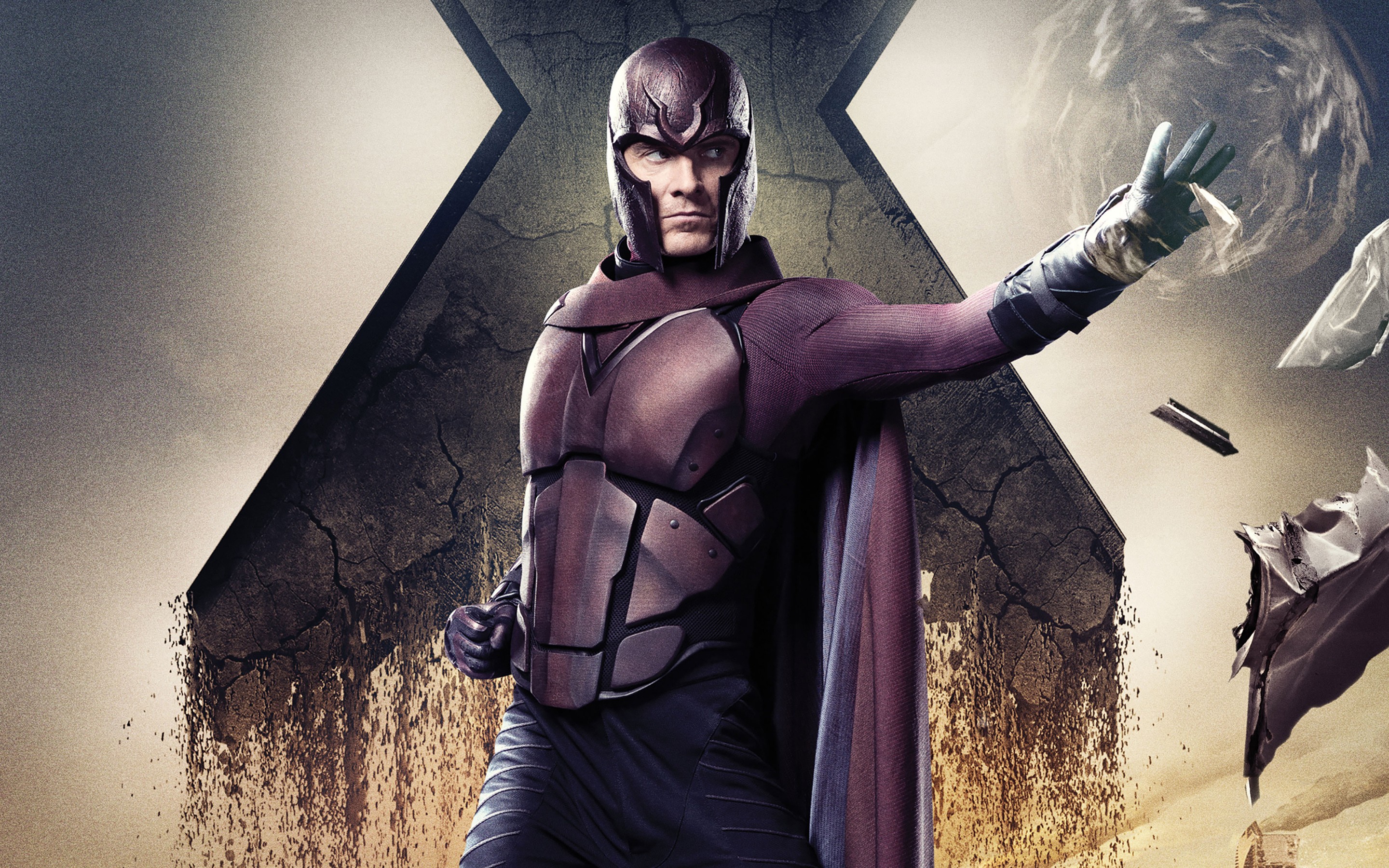 People 2880x1800 X-Men: Days of Future Past movies Magneto X-Men Michael Fassbender villains men