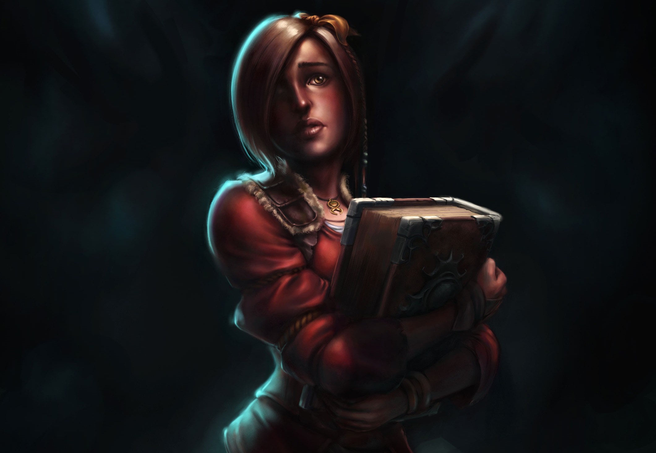 General 2121x1466 fantasy art artwork Diablo III Leah women video game girls video game art books PC gaming video games