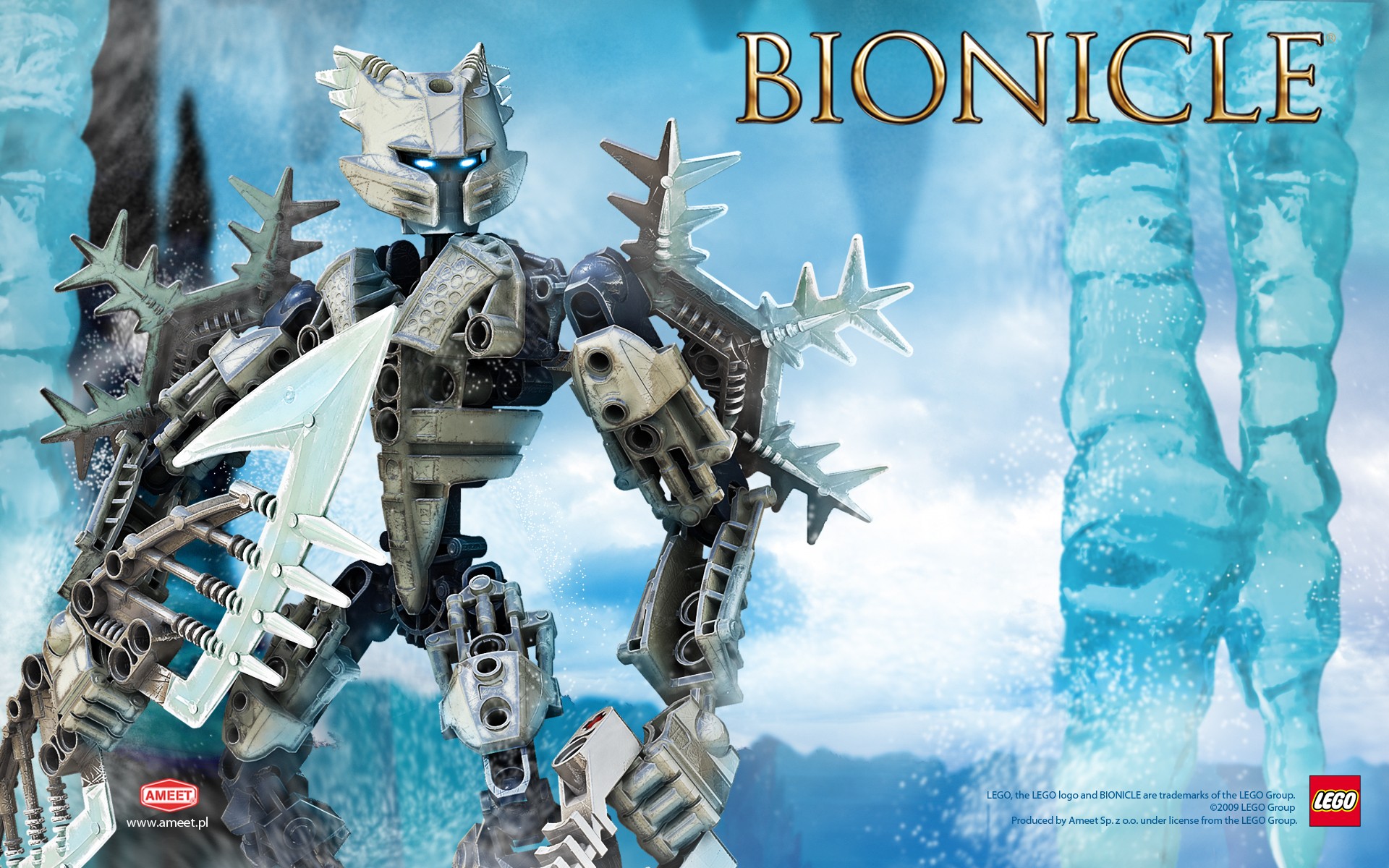 General 1920x1200 Bionicle  ice LEGO toys 2009 (Year)