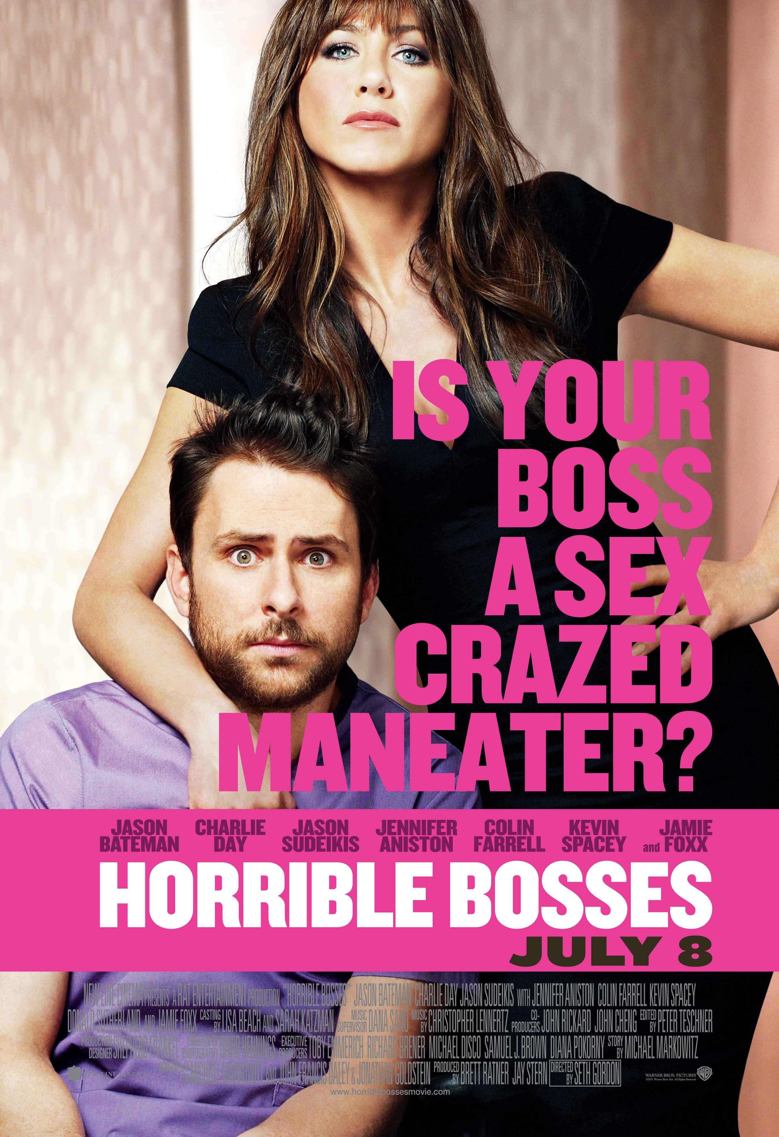 General 2696x3936 Horrible Bosses movies Jennifer Aniston movie poster