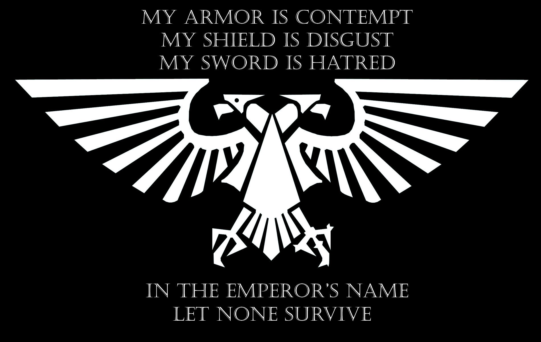 General 1900x1200 Warhammer Warhammer 40,000 Imperium of Man Imperial Aquila quote monochrome
