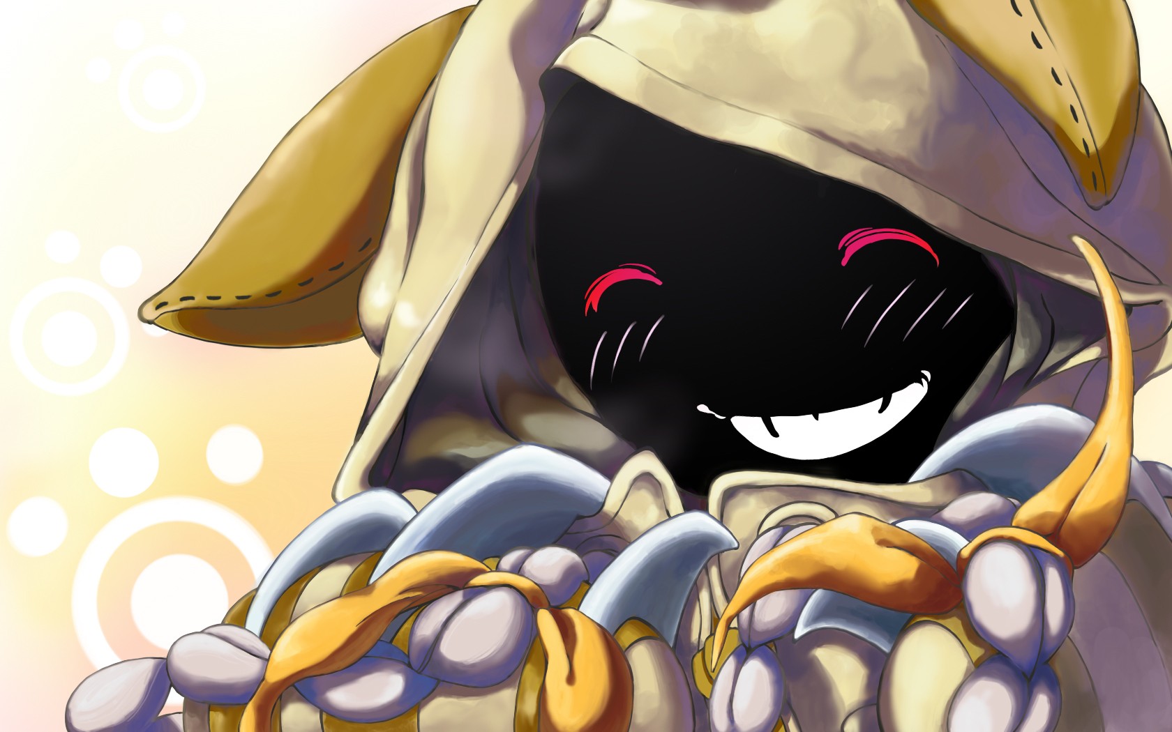 Anime 1680x1050 anime Blazblue Taokaka smiling blushing cat ears hoods