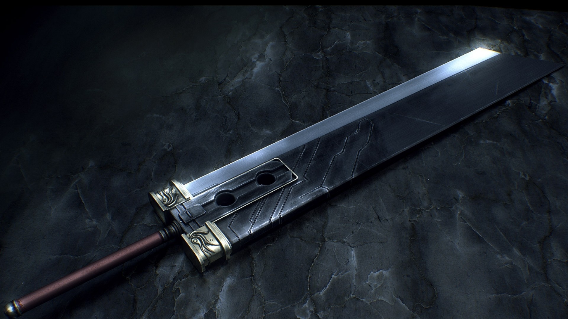 General 1920x1080 Final Fantasy VII Final Fantasy buster sword video games sword