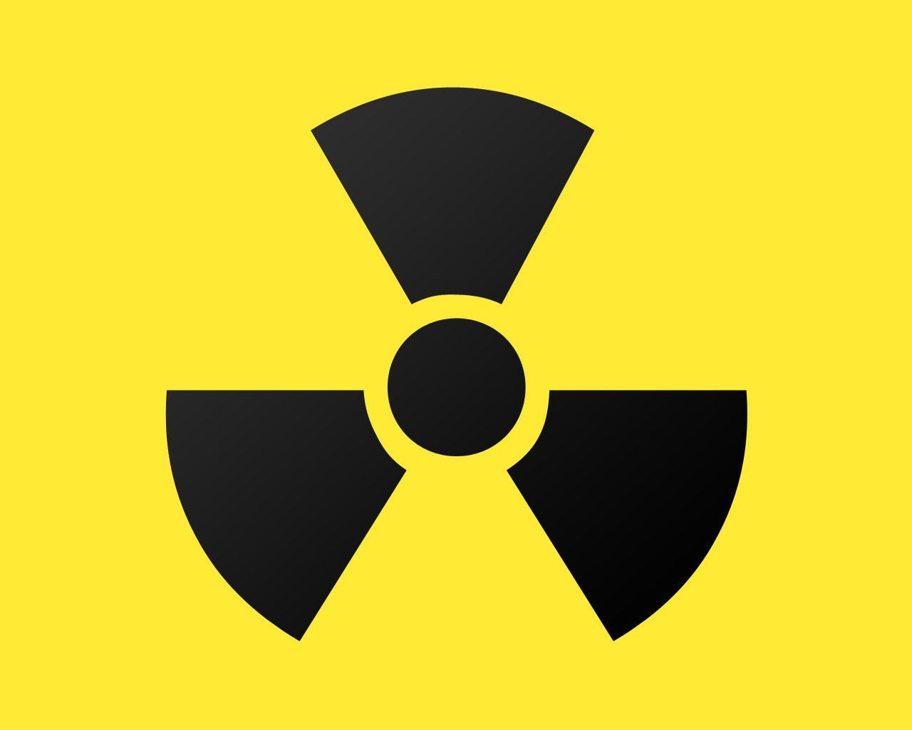 General 1280x1024 radiation yellow background simple background