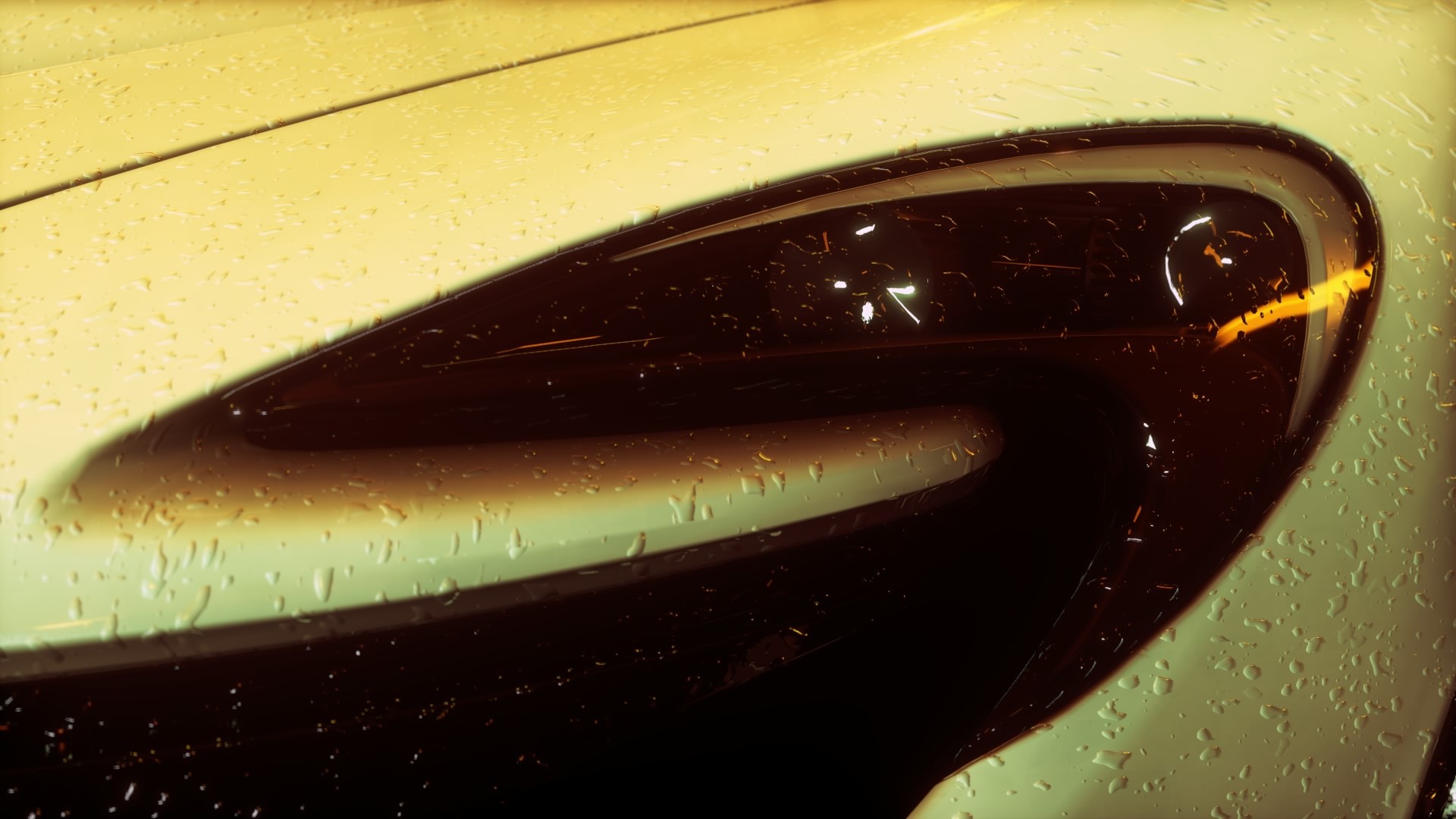 General 1920x1080 Driveclub car McLaren screen shot wet vehicle video games
