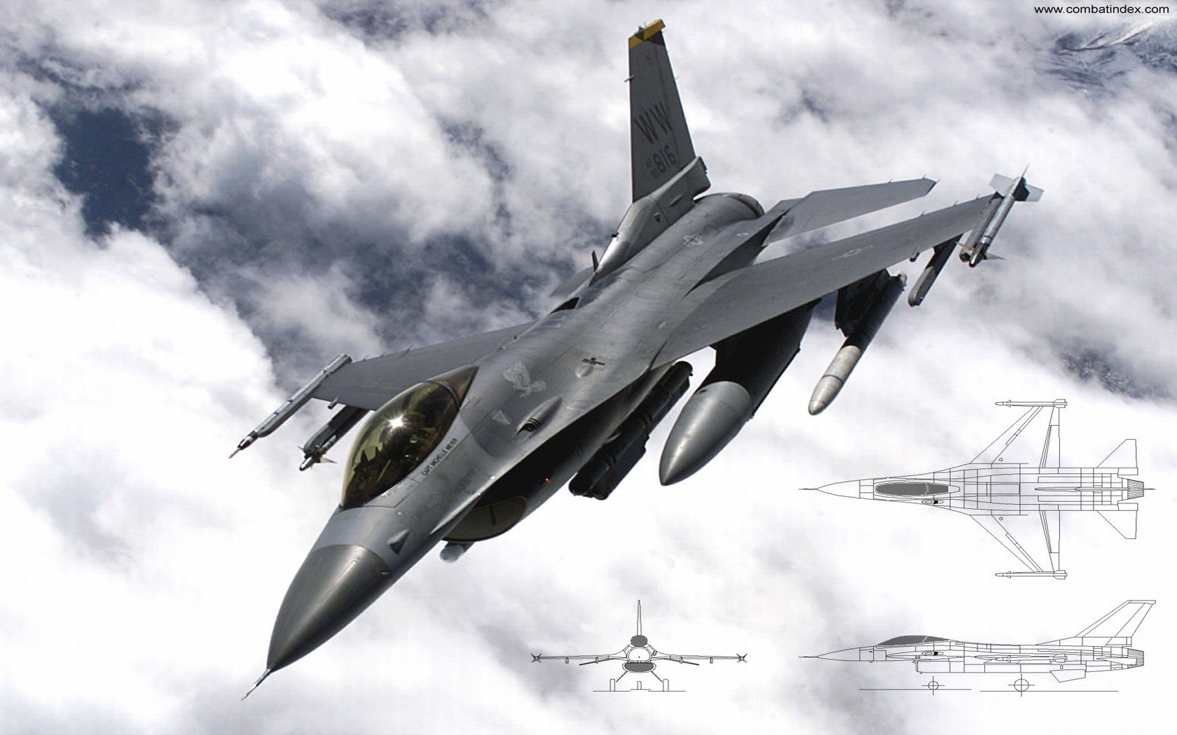 General 1680x1050 aircraft military aircraft vehicle military General Dynamics F-16 Fighting Falcon General Dynamics clouds sky American aircraft concept art flying watermarked