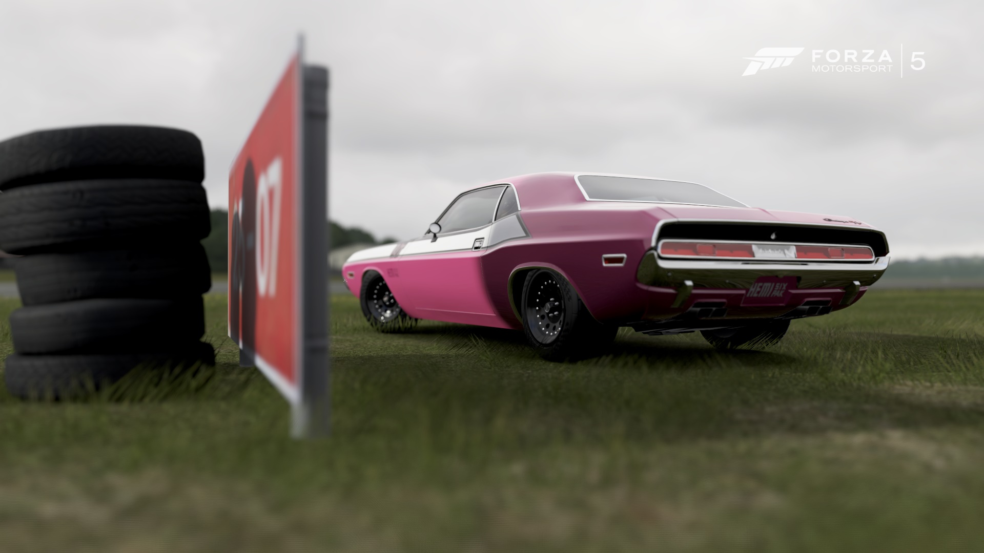 General 1920x1080 car muscle cars video games Dodge Forza Motorsport 5 pink cars vehicle Turn 10 Studios