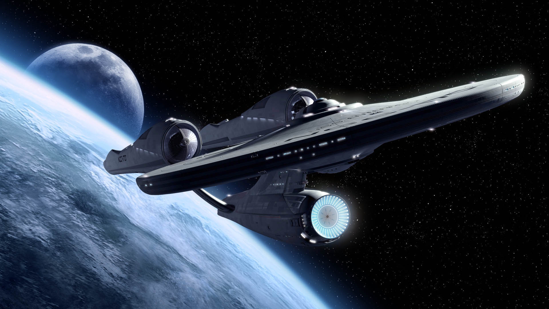 General 1920x1081 Star Trek digital art USS Enterprise (spaceship) spaceship planet movies Star Trek Ships