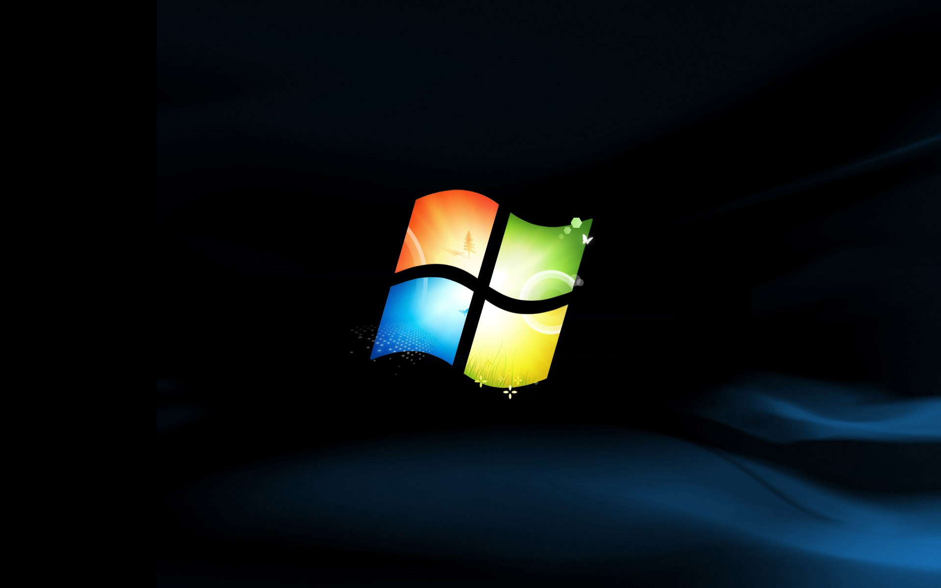 General 1920x1200 Microsoft Windows logo Windows 7 operating system simple background