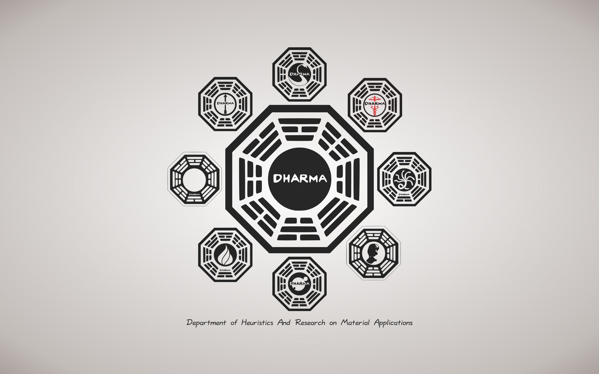 General 1920x1200 Lost simple background Dharma Initiative TV series
