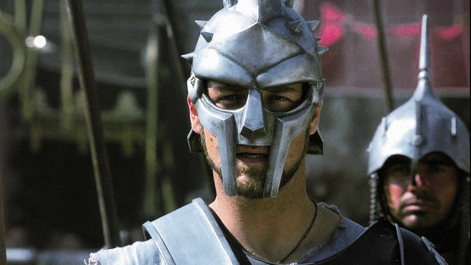 General 1920x1080 movies Gladiator (movie) Russel Crowe actor film stills men helmet